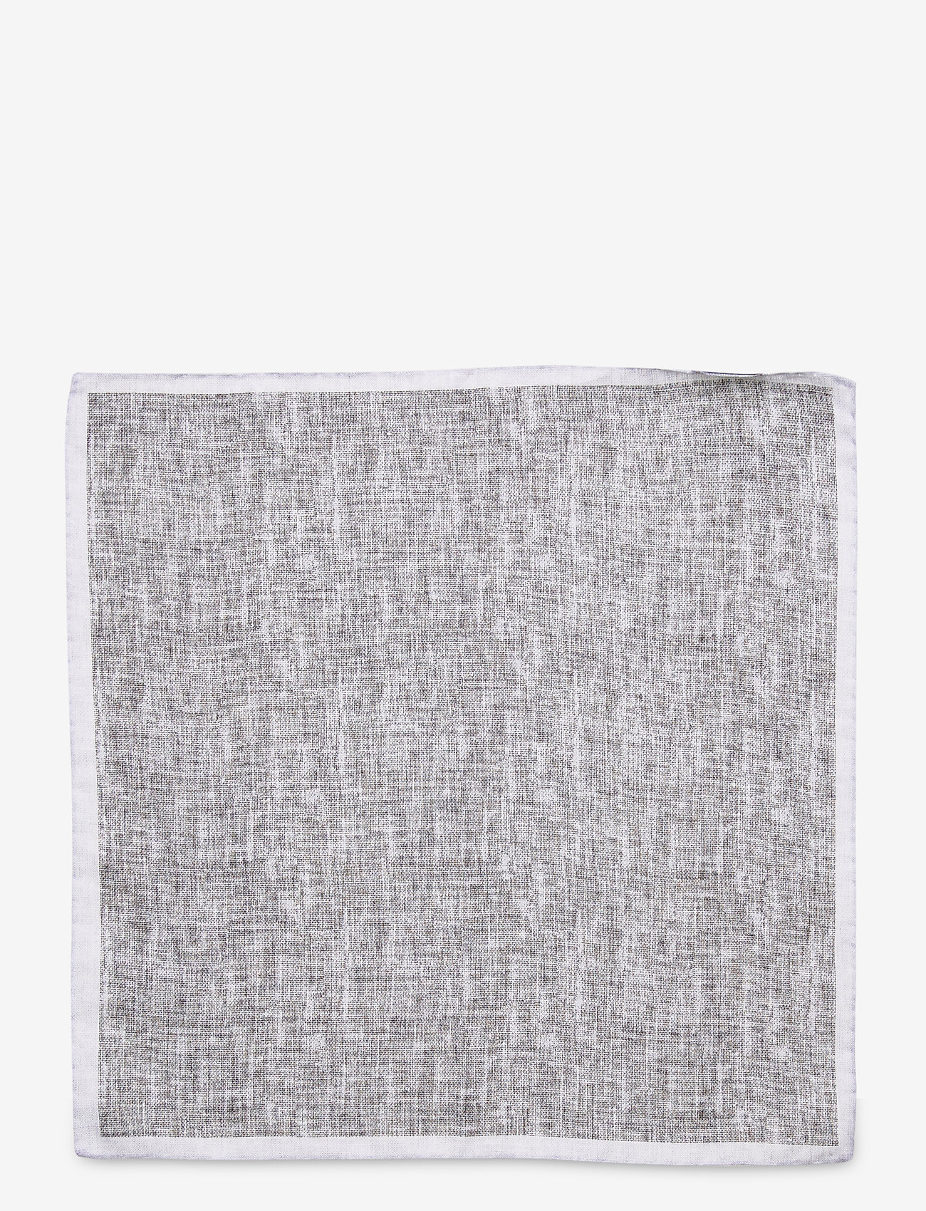 Amanda Christensen - Pocket Square - dk grey melange - 1