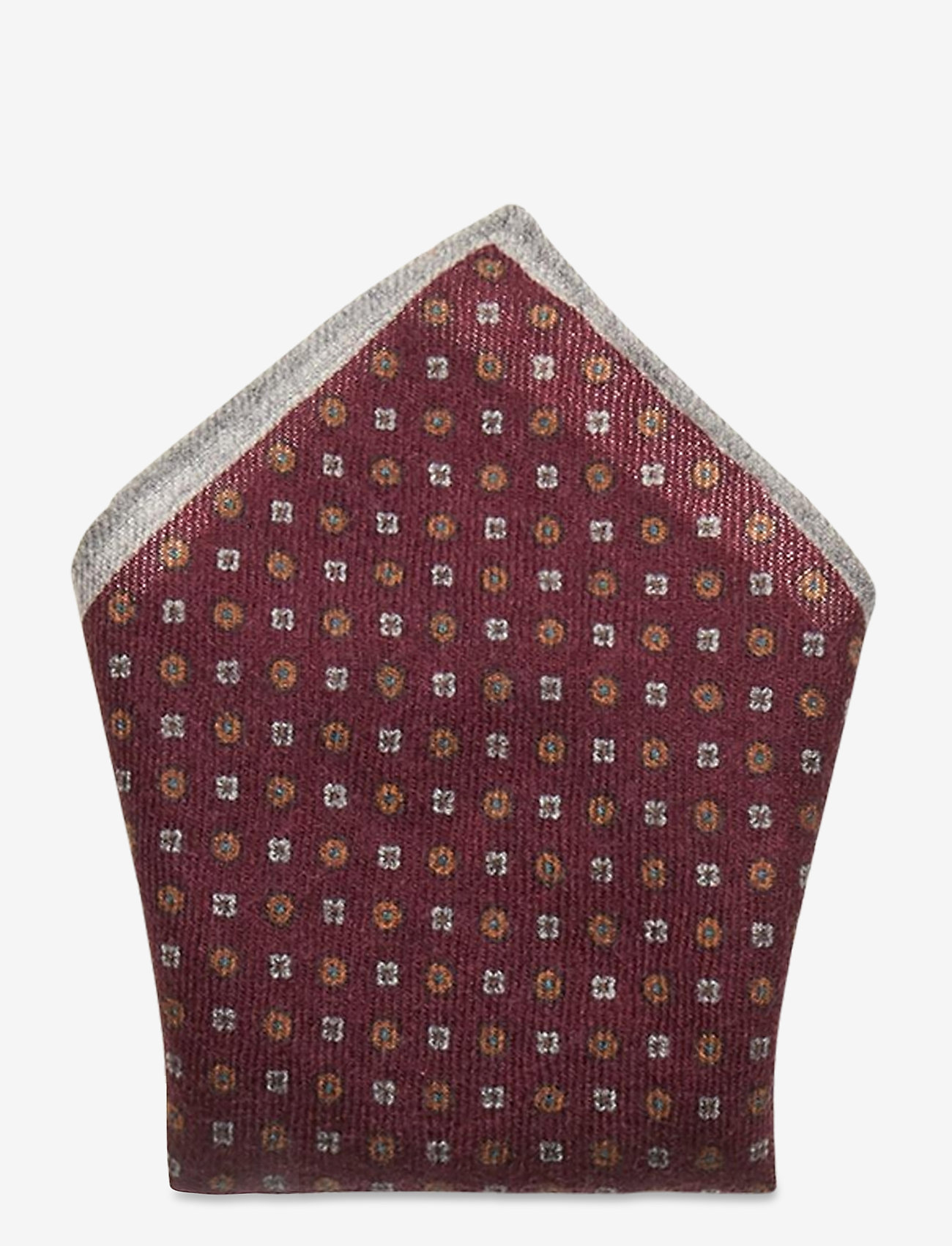 Amanda Christensen - Pocket Square - wine red - 0