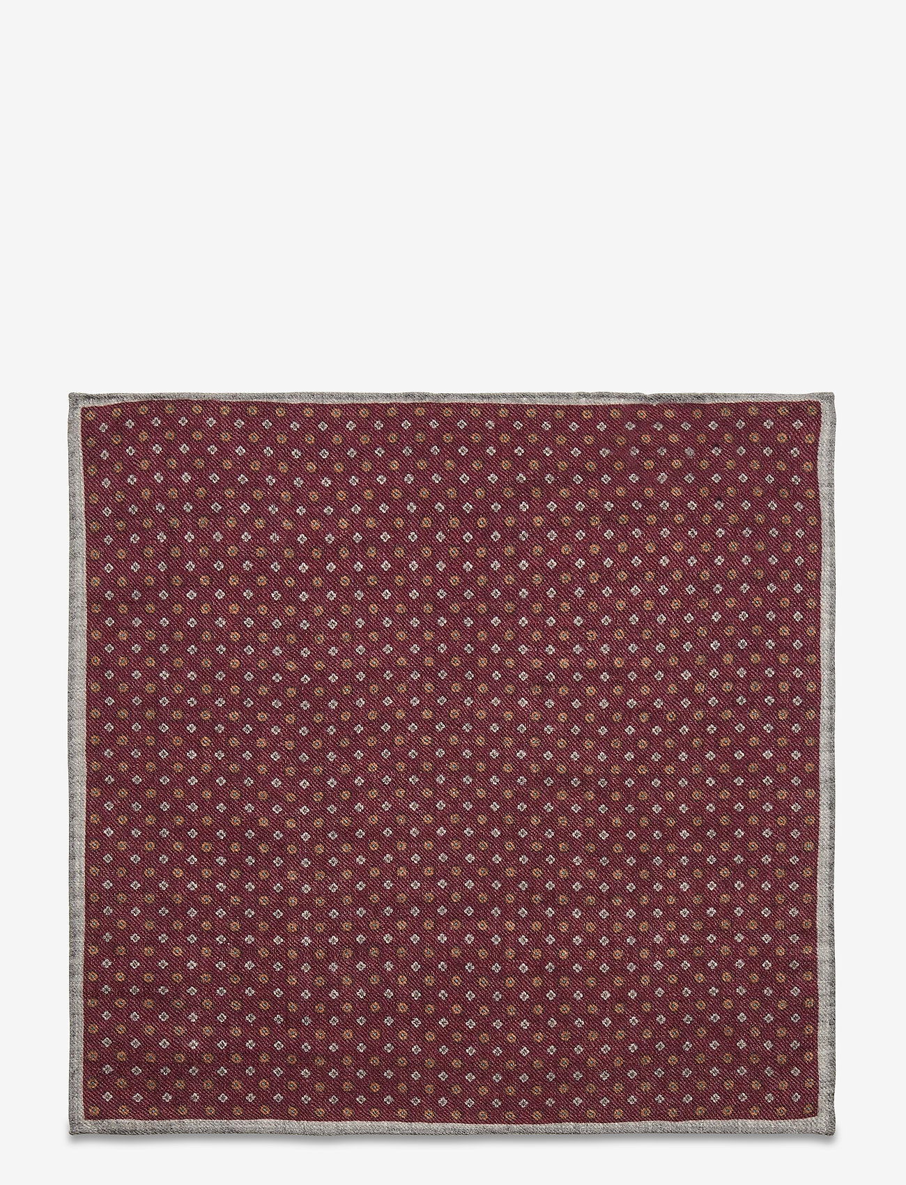 Amanda Christensen - Pocket Square - wine red - 1