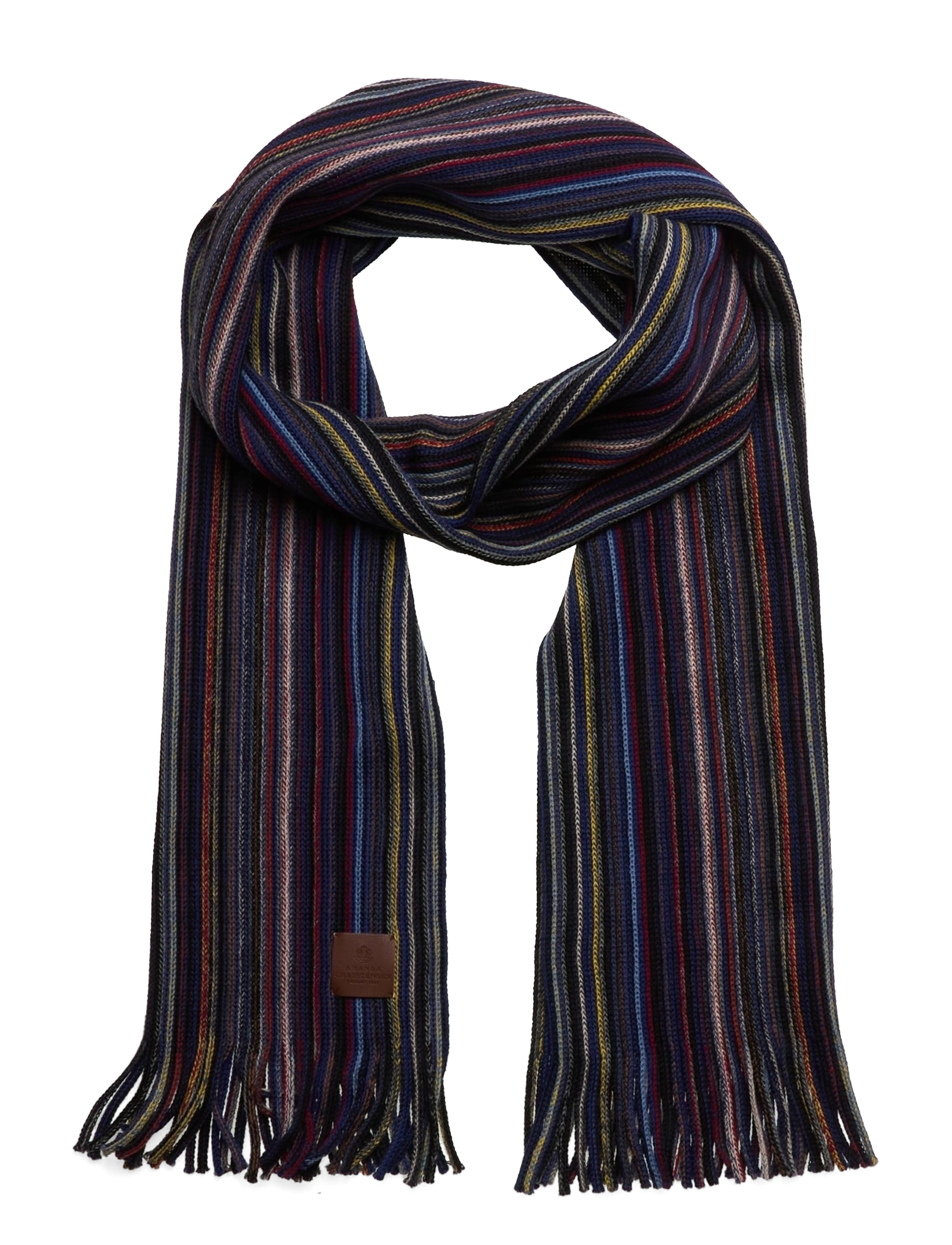Amanda Christensen Scarf - Accessoarer - BLUE / multi