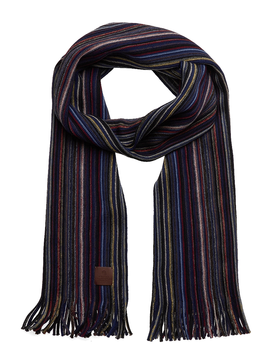 Amanda Christensen - Scarf - talvesallid - blue - 0