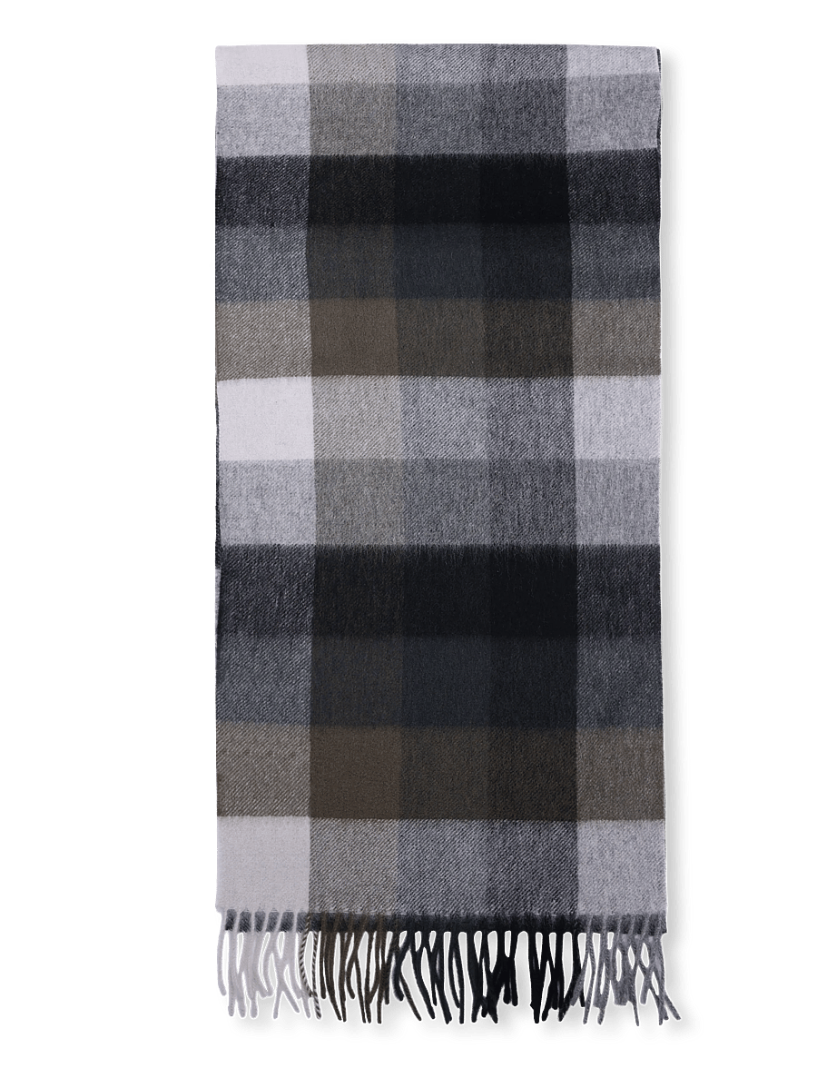 Amanda Christensen - Scarf - halstørklæder - 506 olive - 0