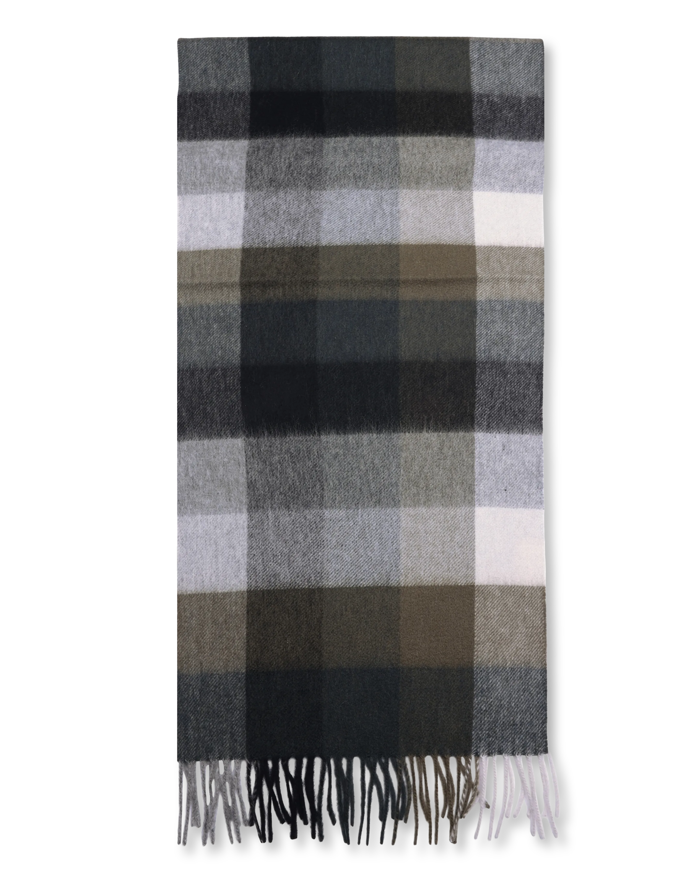 Amanda Christensen - Scarf - halstørklæder - 506 olive - 1