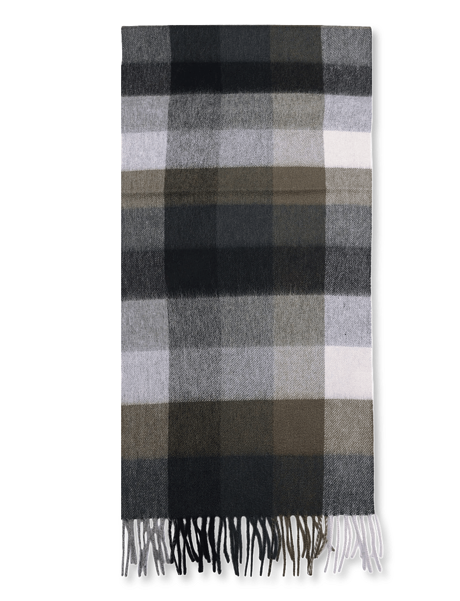 Amanda Christensen - Scarf - halstørklæder - 506 olive - 1