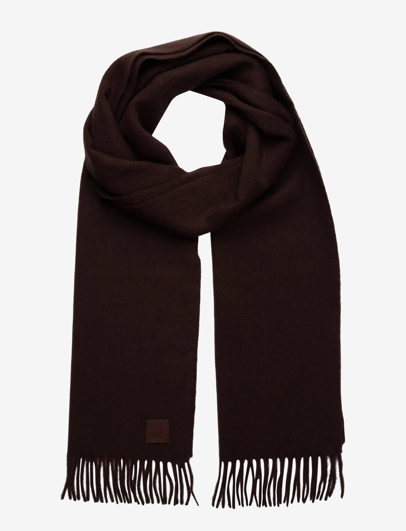Amanda Christensen - Scarf - talvesallid - 800 brown - 0