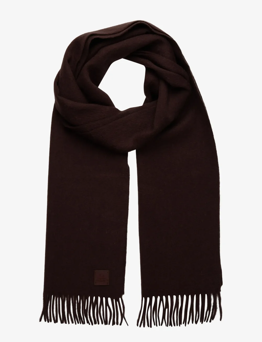 Amanda Christensen - Scarf - halstørklæder - 800 brown - 0