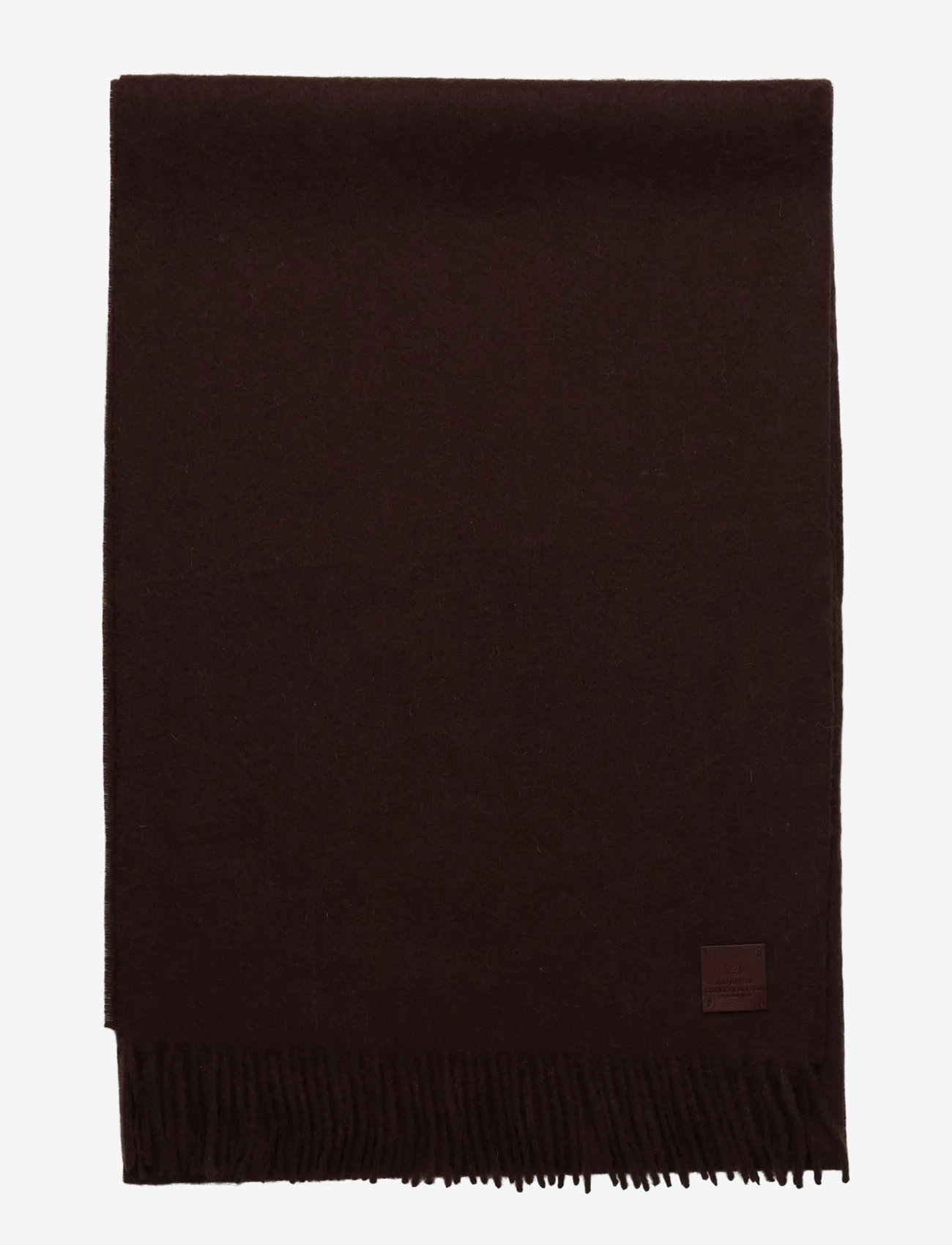 Amanda Christensen - Scarf - talvesallid - 800 brown - 1