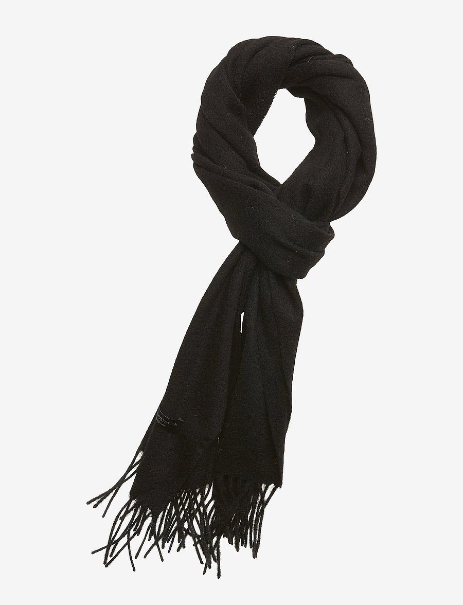 Amanda Christensen - Scarf - winterschals - black - 0