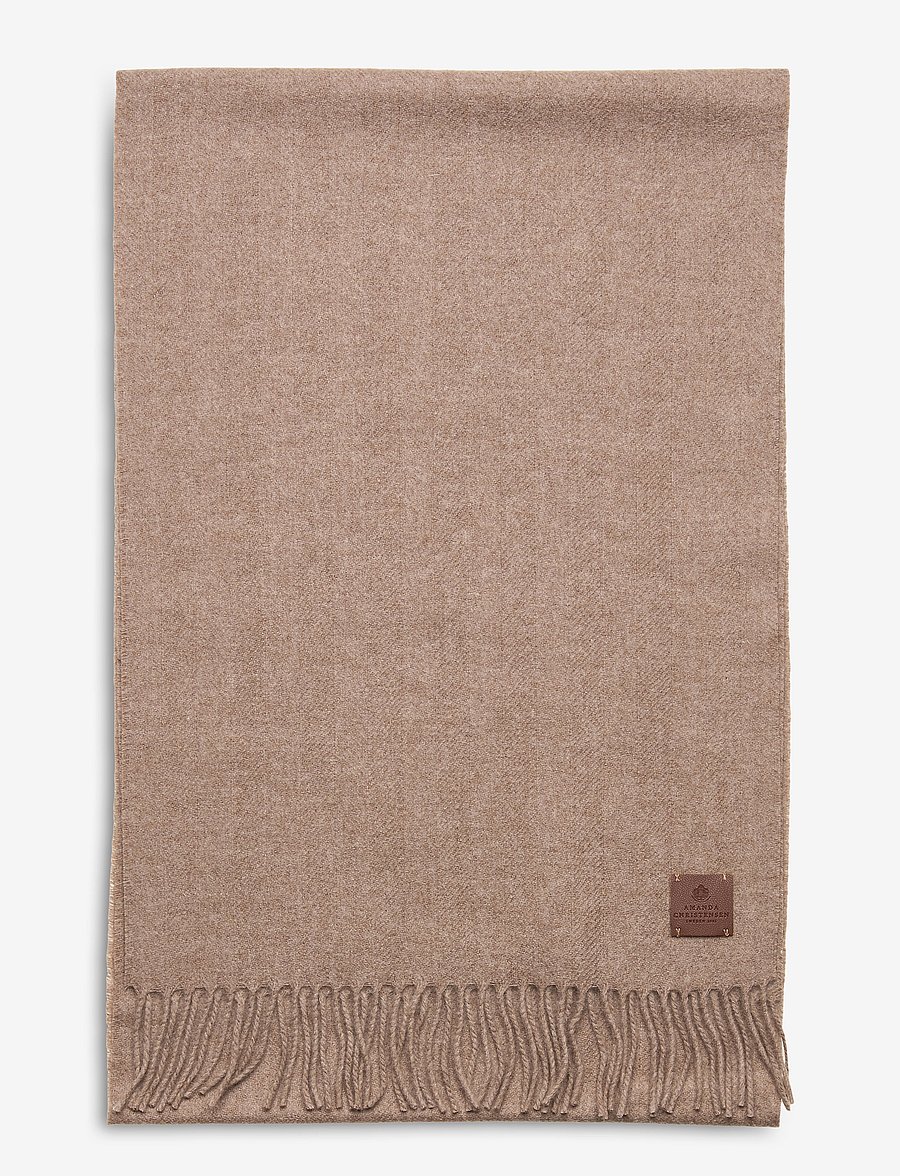 Amanda Christensen - Scarf - talvesallid - beige melange - 1