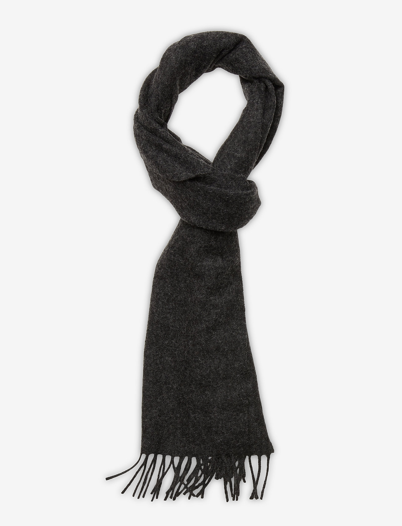 Amanda Christensen - Scarf - accessories - dark grey melange - 0