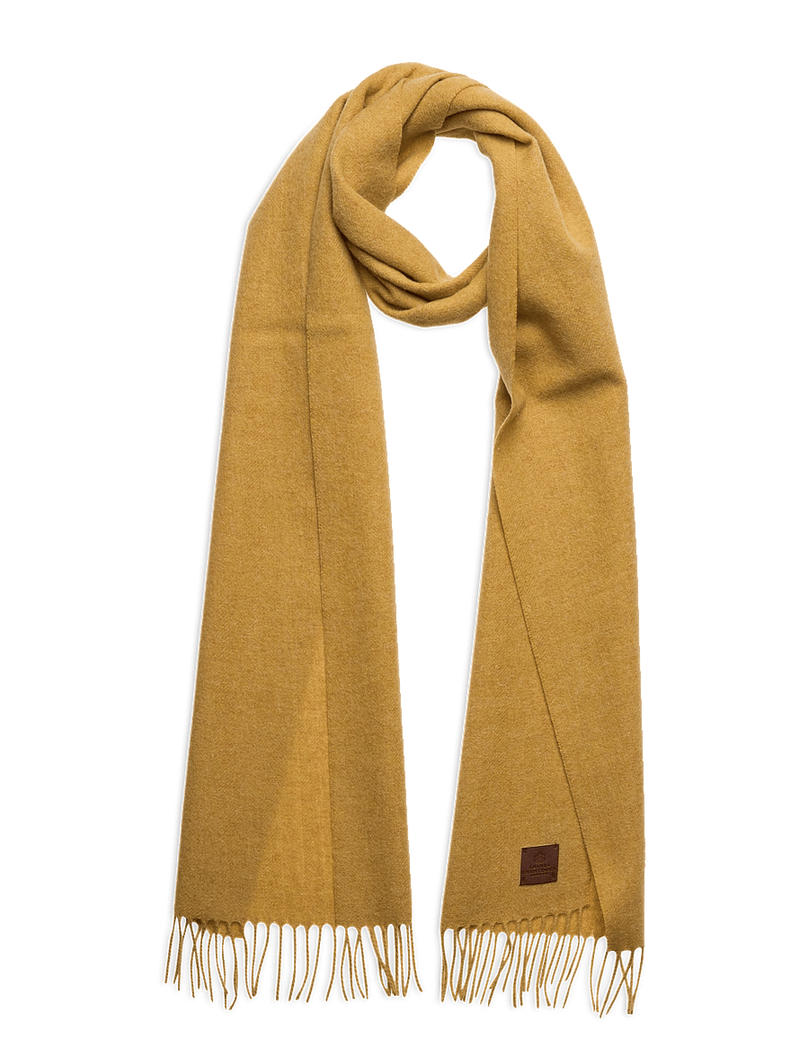Amanda Christensen - Scarf - talvesallid - mustard melange - 0