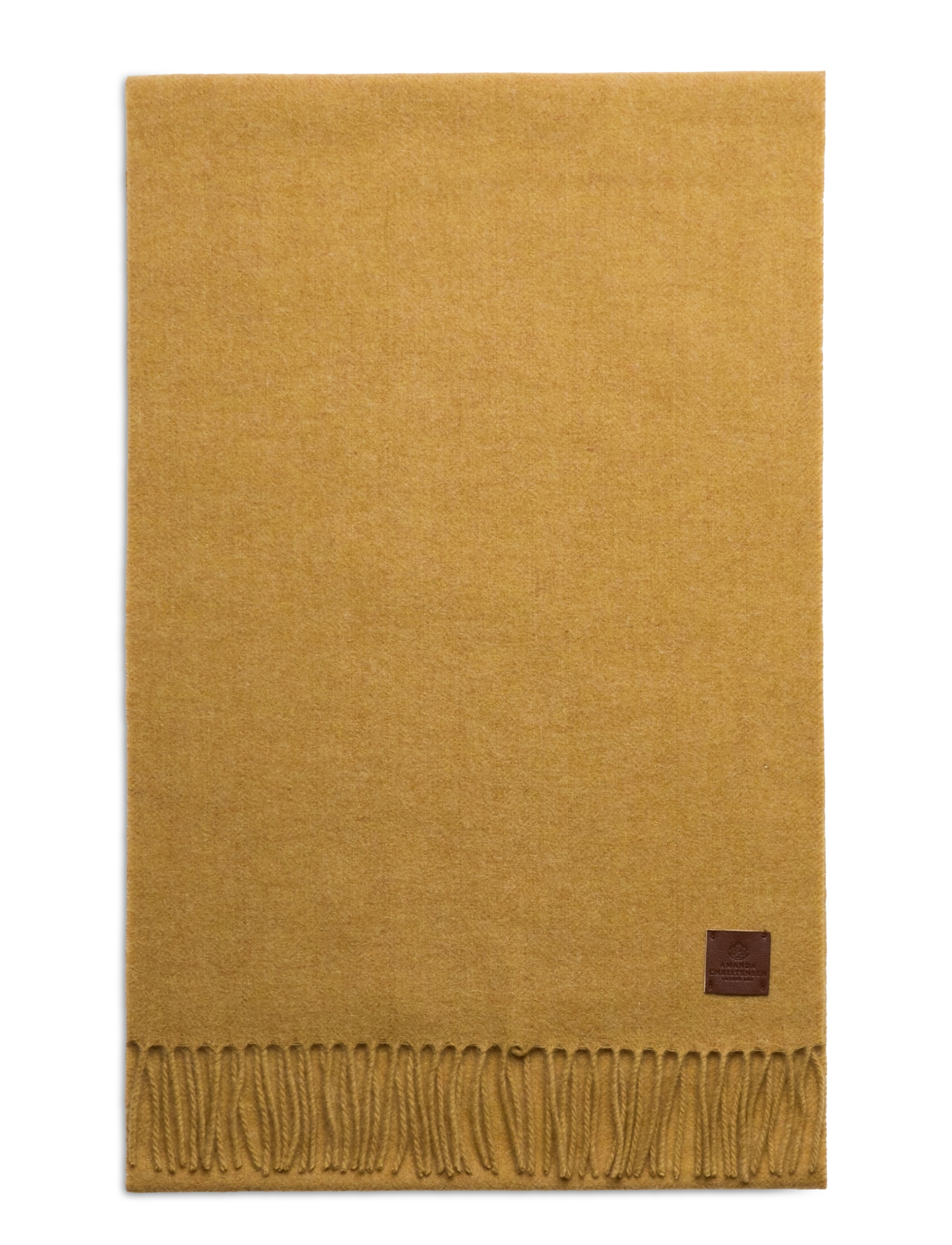Amanda Christensen - Scarf - mustard melange - 1