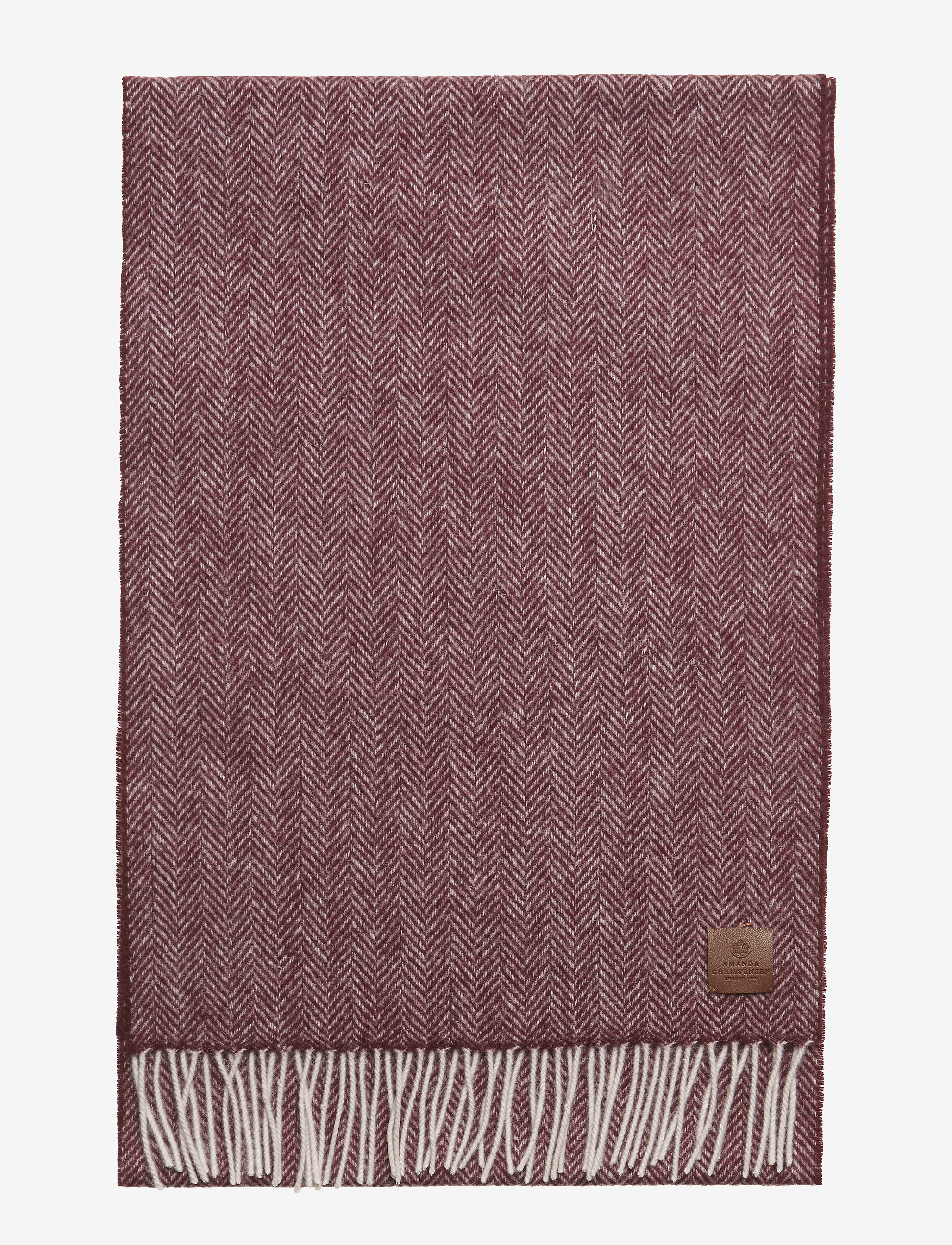 Amanda Christensen - Scarf - accessories - bordeaux - 1
