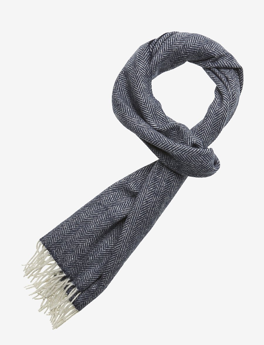 Amanda Christensen - Scarf - talvesallid - navy - 0