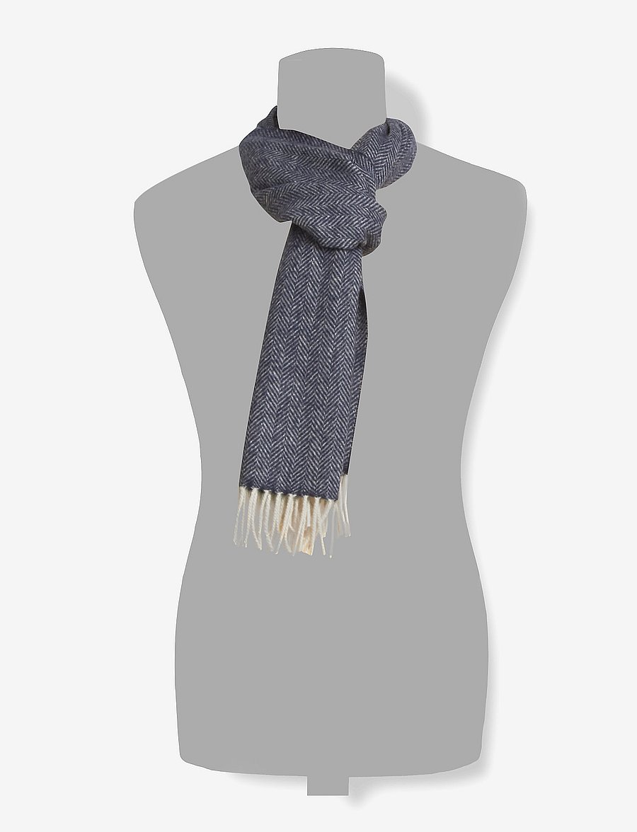 Amanda Christensen - Scarf - talvesallid - navy - 1