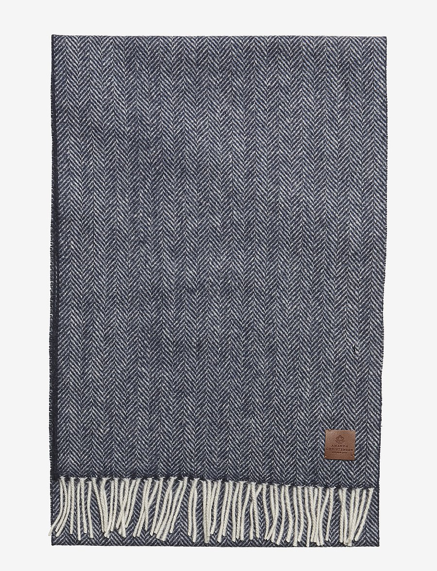 Amanda Christensen - Scarf - talvesallid - navy - 2