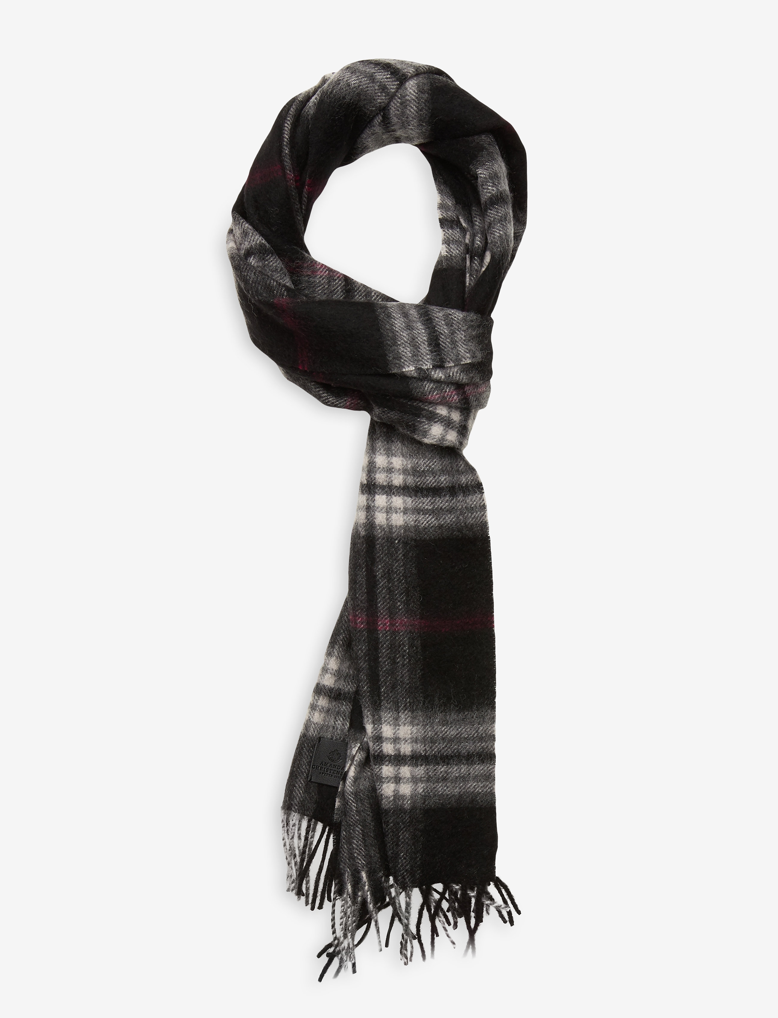 Amanda Christensen Scarf - Amanda Christensen - BLACK / black