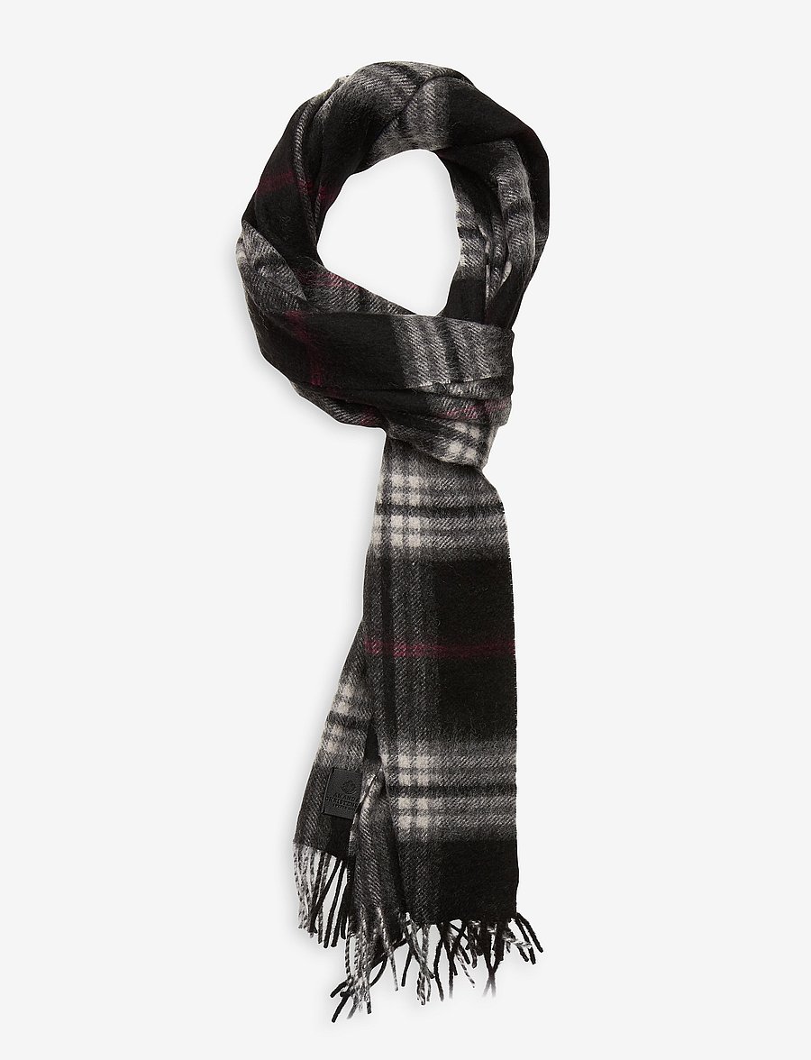 Amanda Christensen - Scarf - talvesallid - black - 0