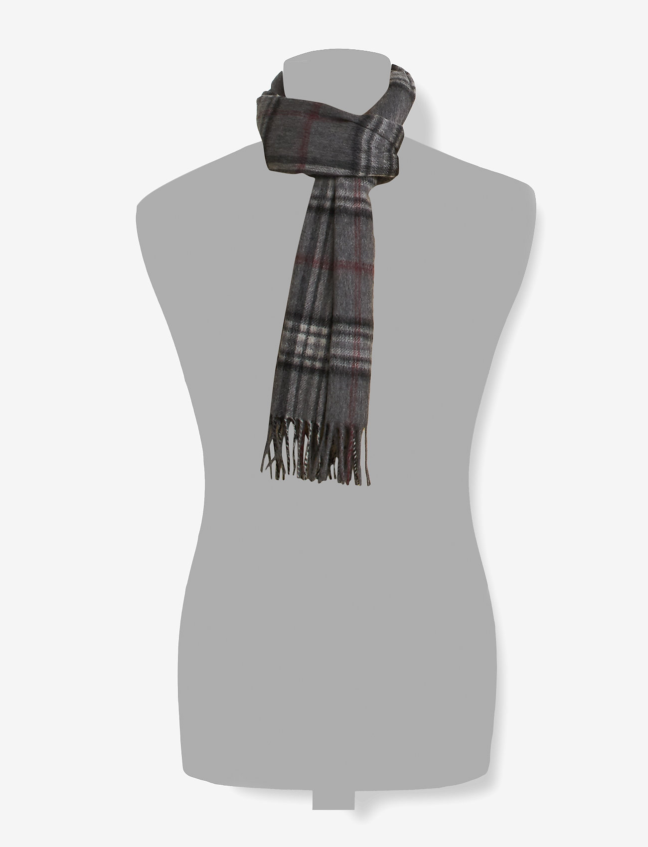 Amanda Christensen - Scarf - winterschals - dk grey melange - 1