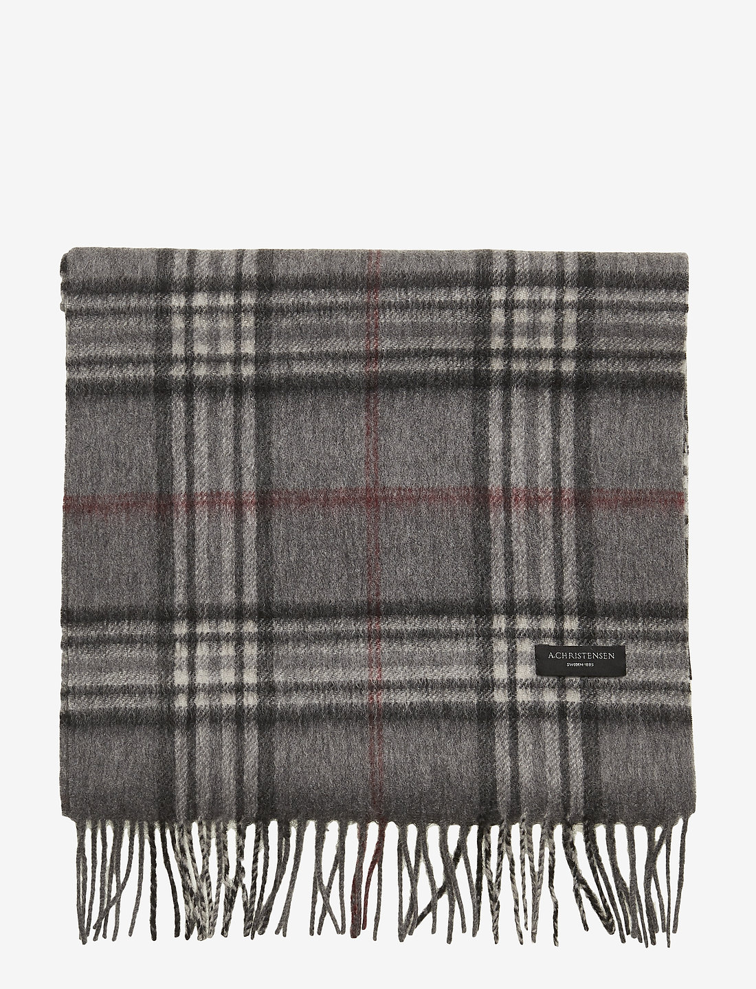 Amanda Christensen - Scarf - halstørklæder - dk grey melange - 2