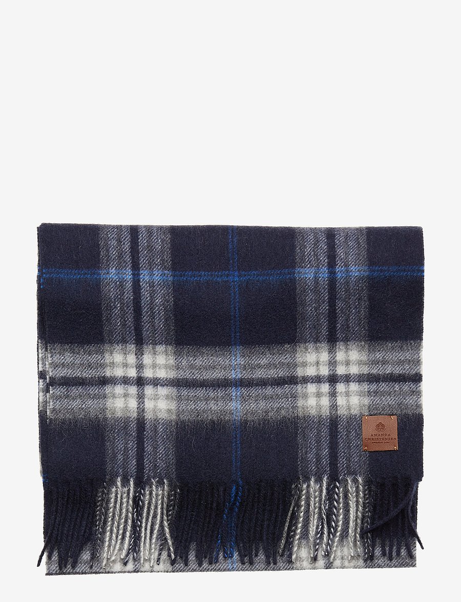 Amanda Christensen - Scarf - talvesallid - navy - 1