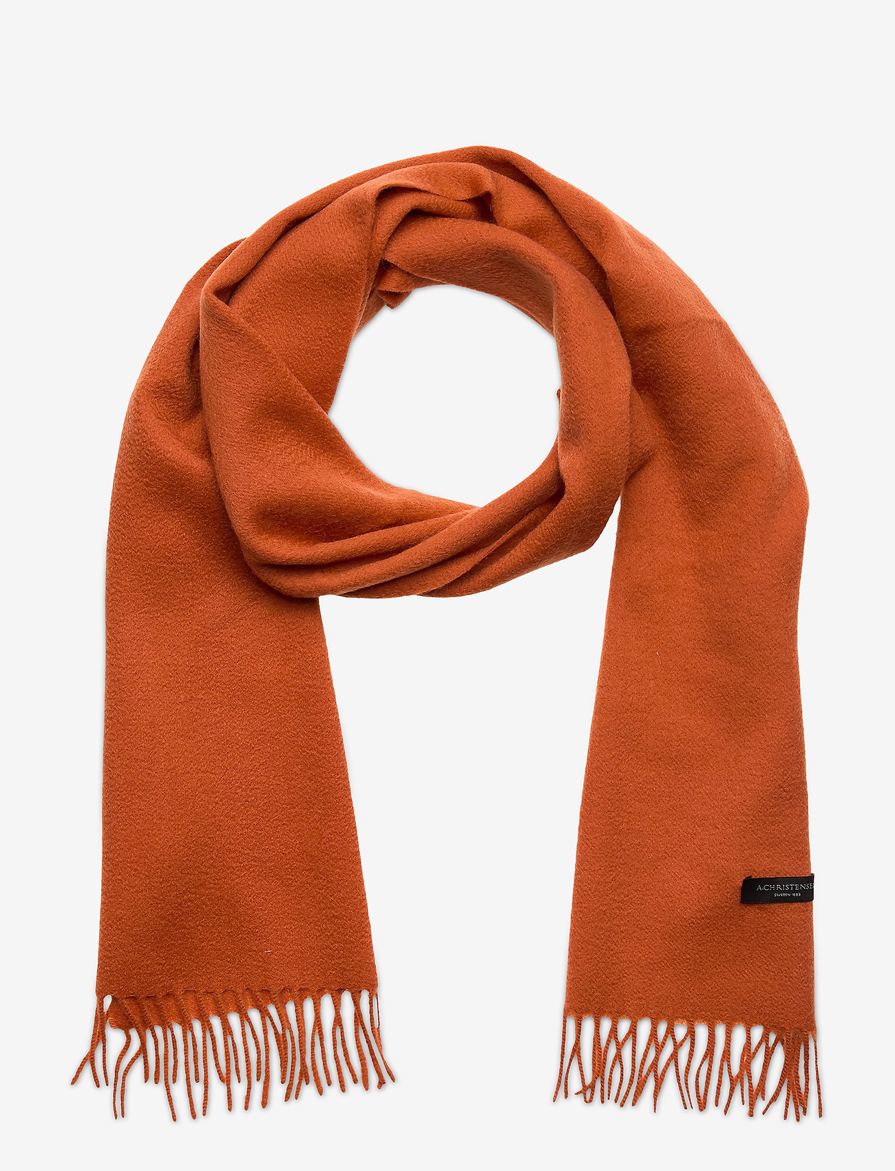 Amanda Christensen - Cashmere Blend Scarf - orange - 0