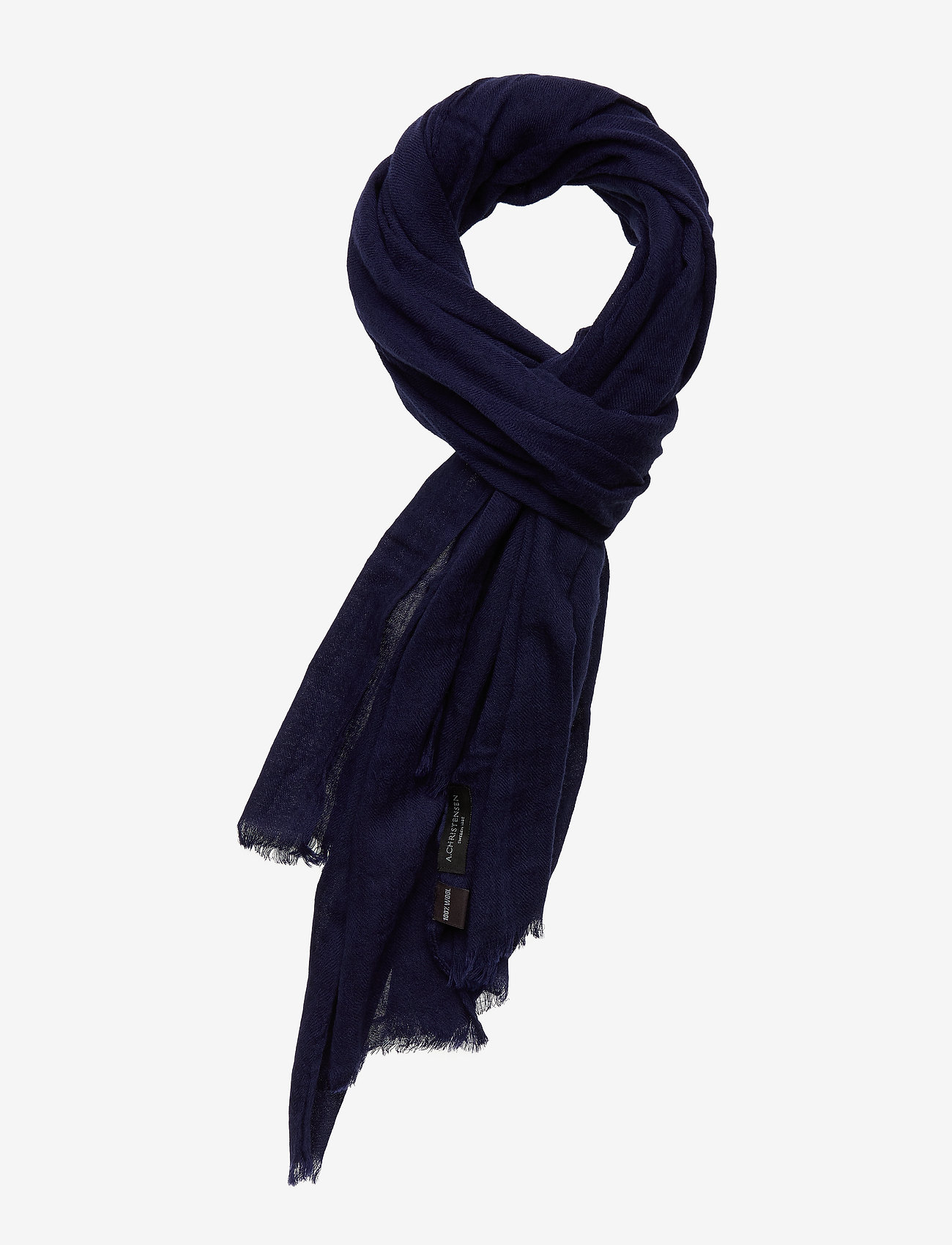 Amanda Christensen - Single Scarf - navy - 0