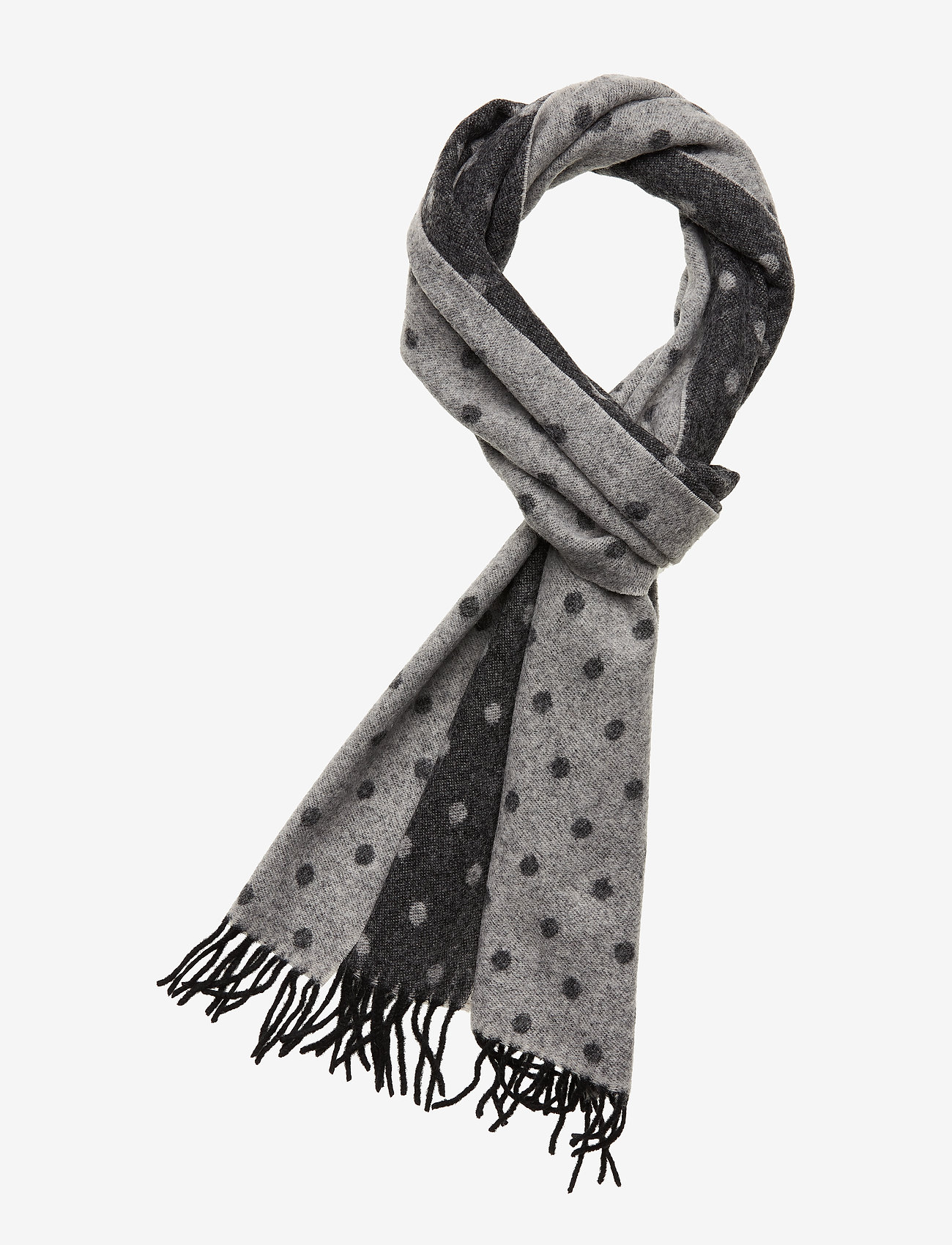 Amanda Christensen - Double Face Scarf - black - 0