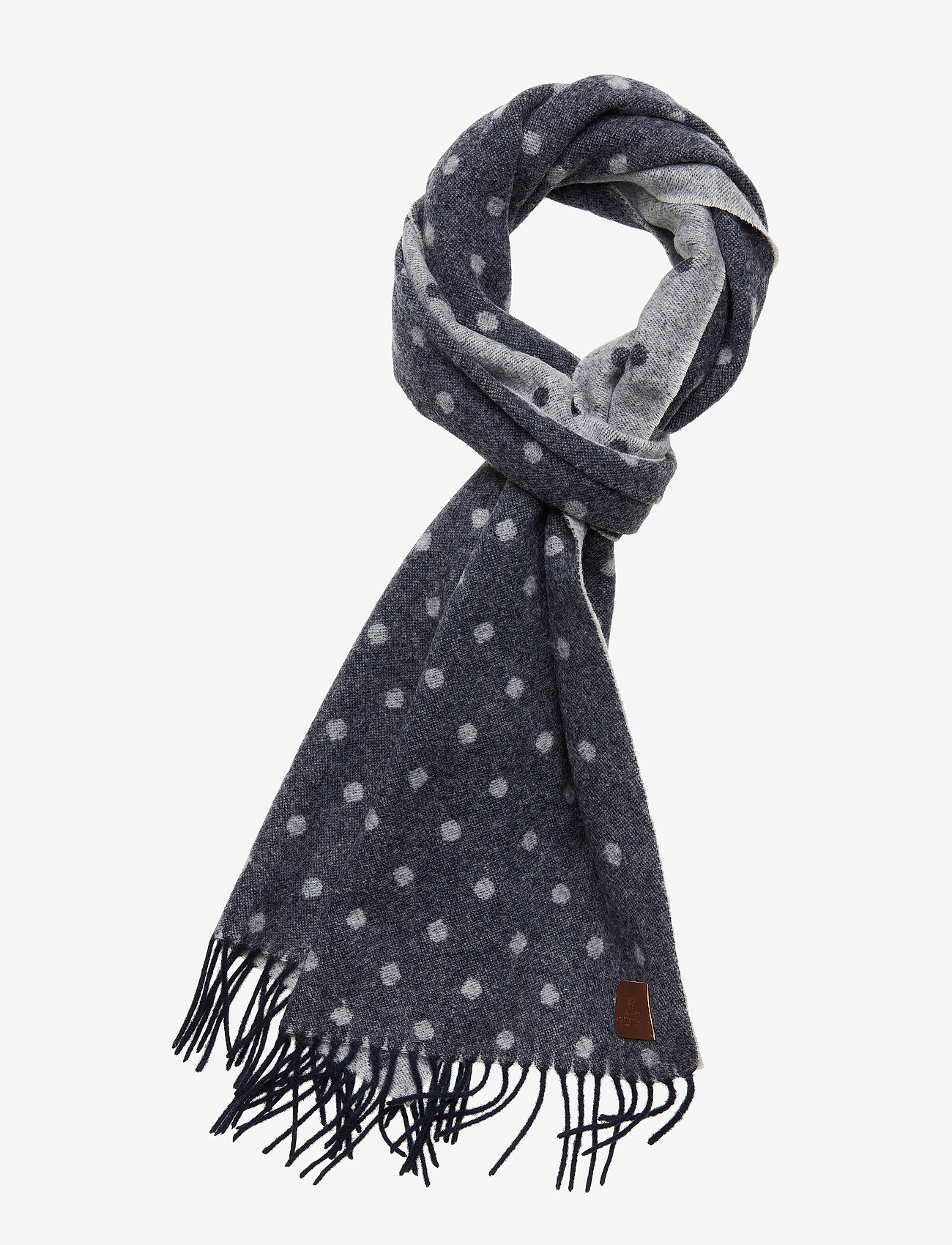 Double Face Scarf - NAVY