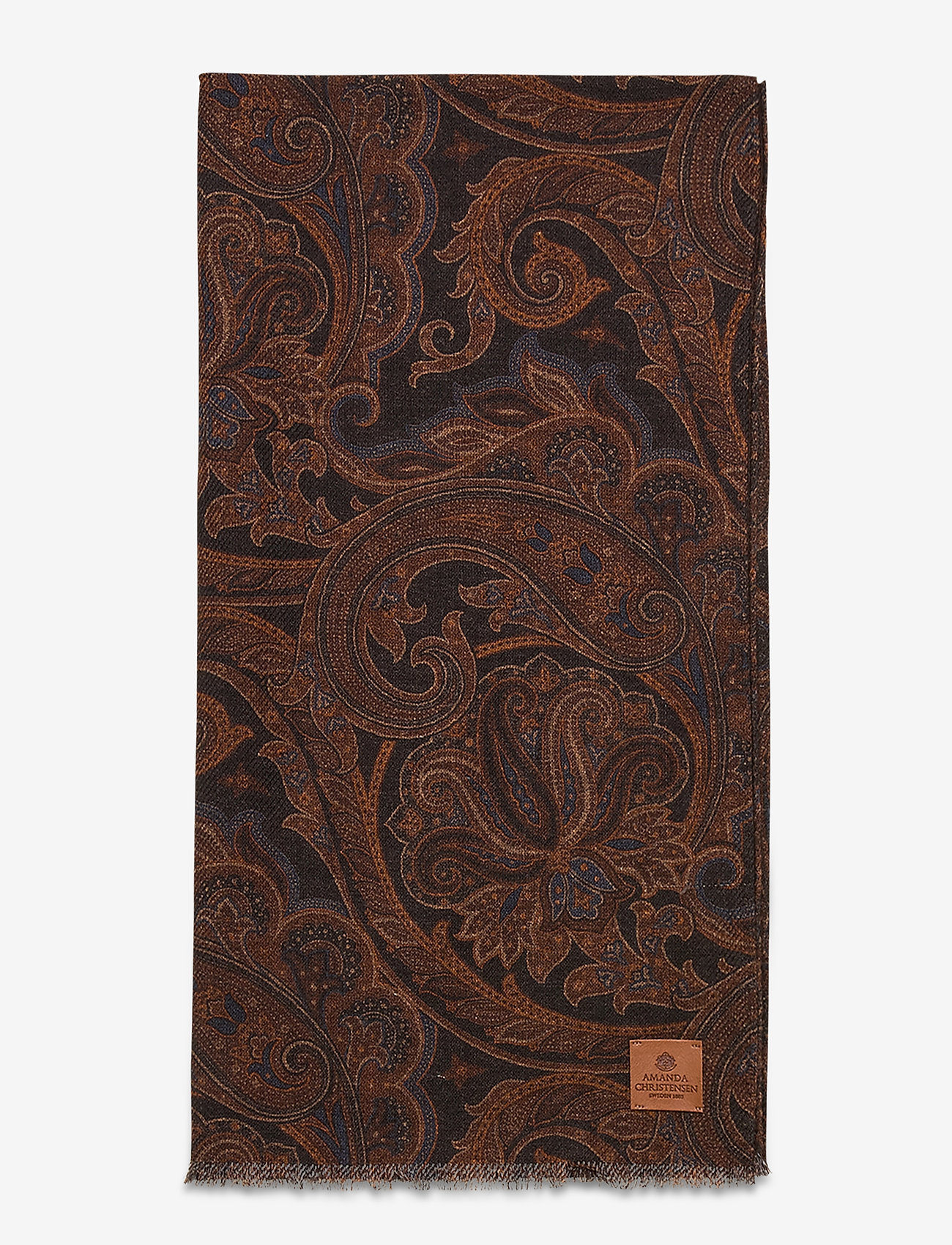 Amanda Christensen - Double Face Scarf - black - 1