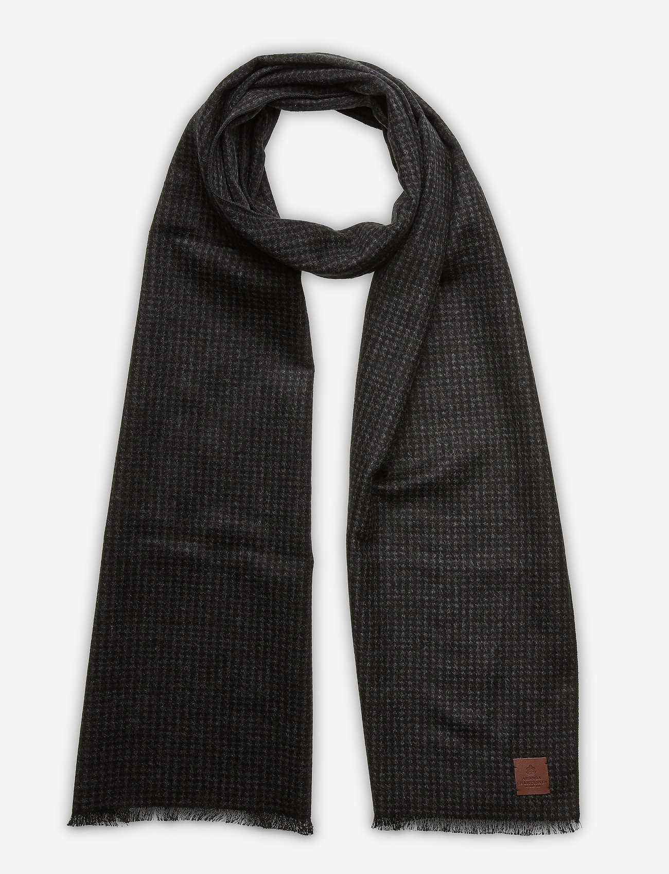 Double Face Scarf - BLACK