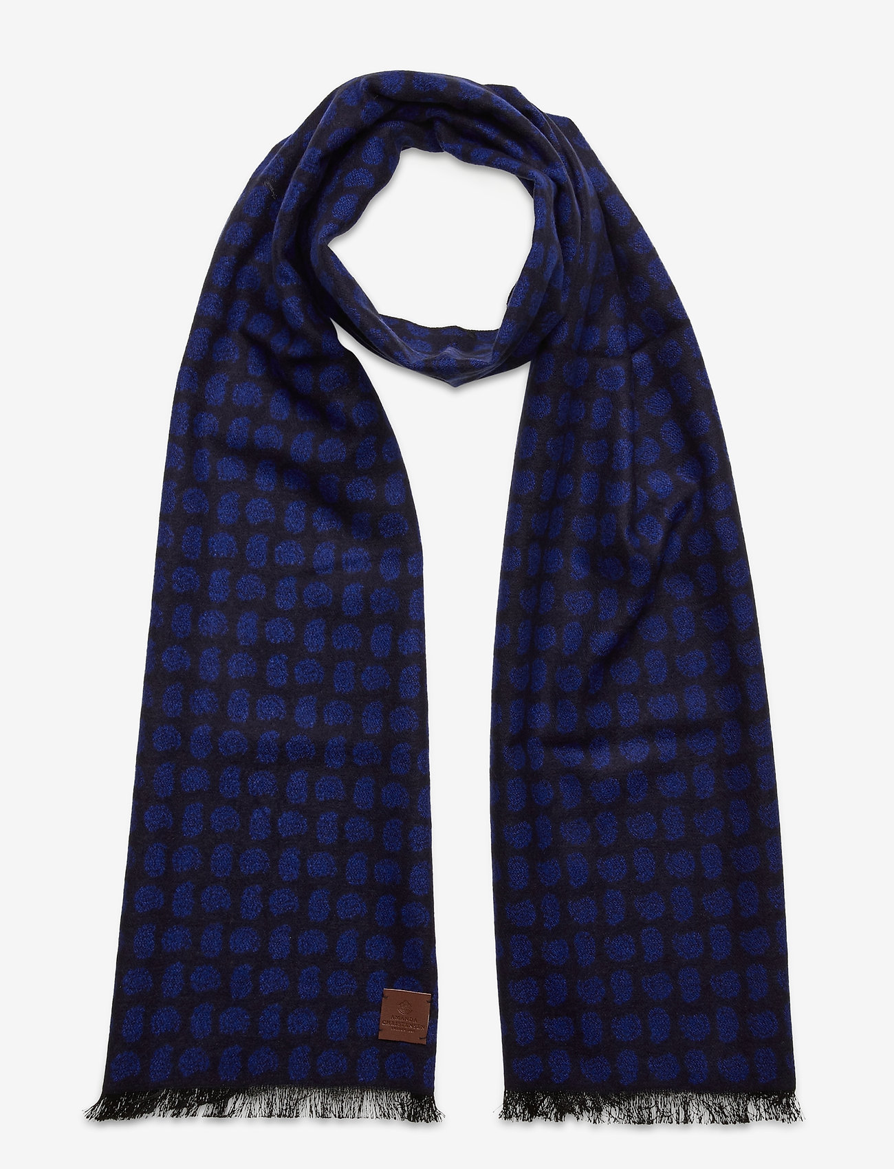 Double Face Scarf - NAVY