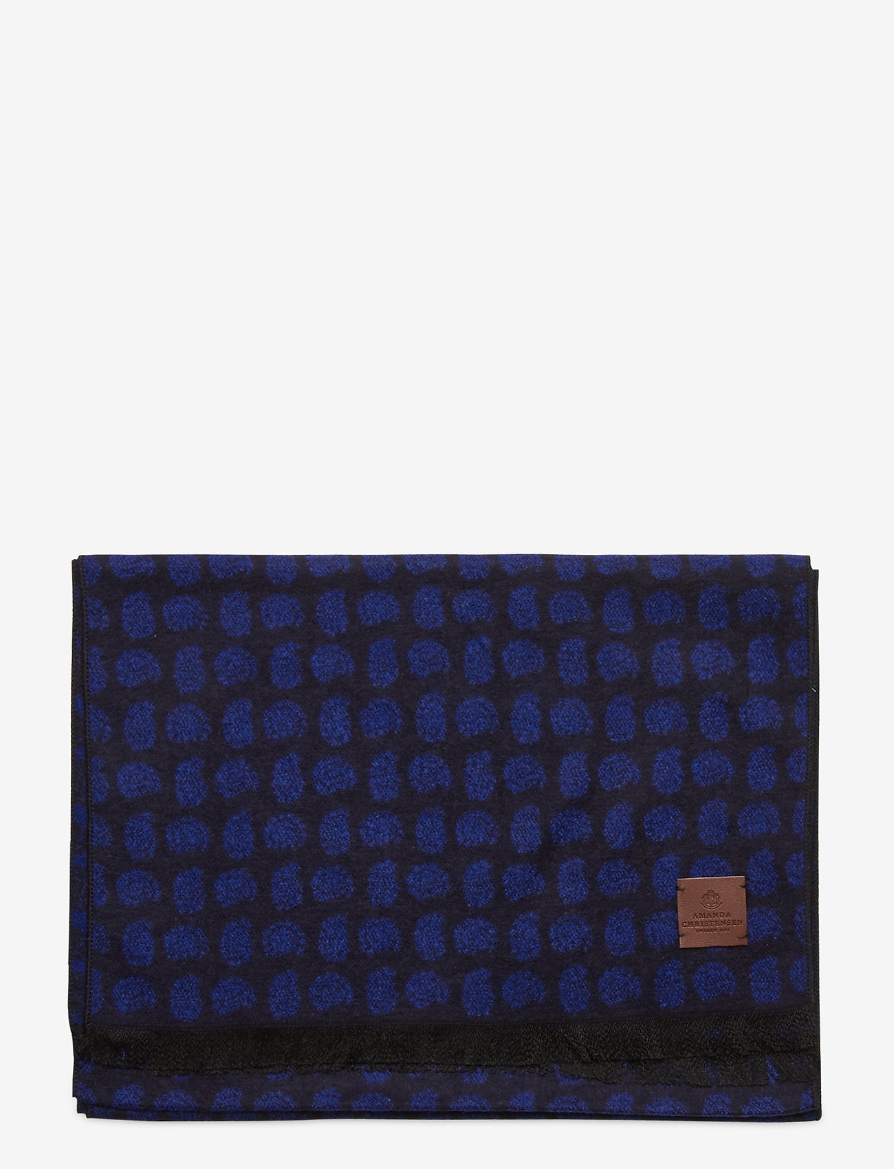 Amanda Christensen - Double Face Scarf - navy - 1