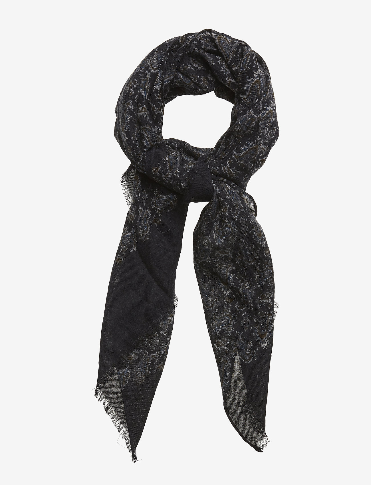Amanda Christensen - Single Scarf - navy - 0