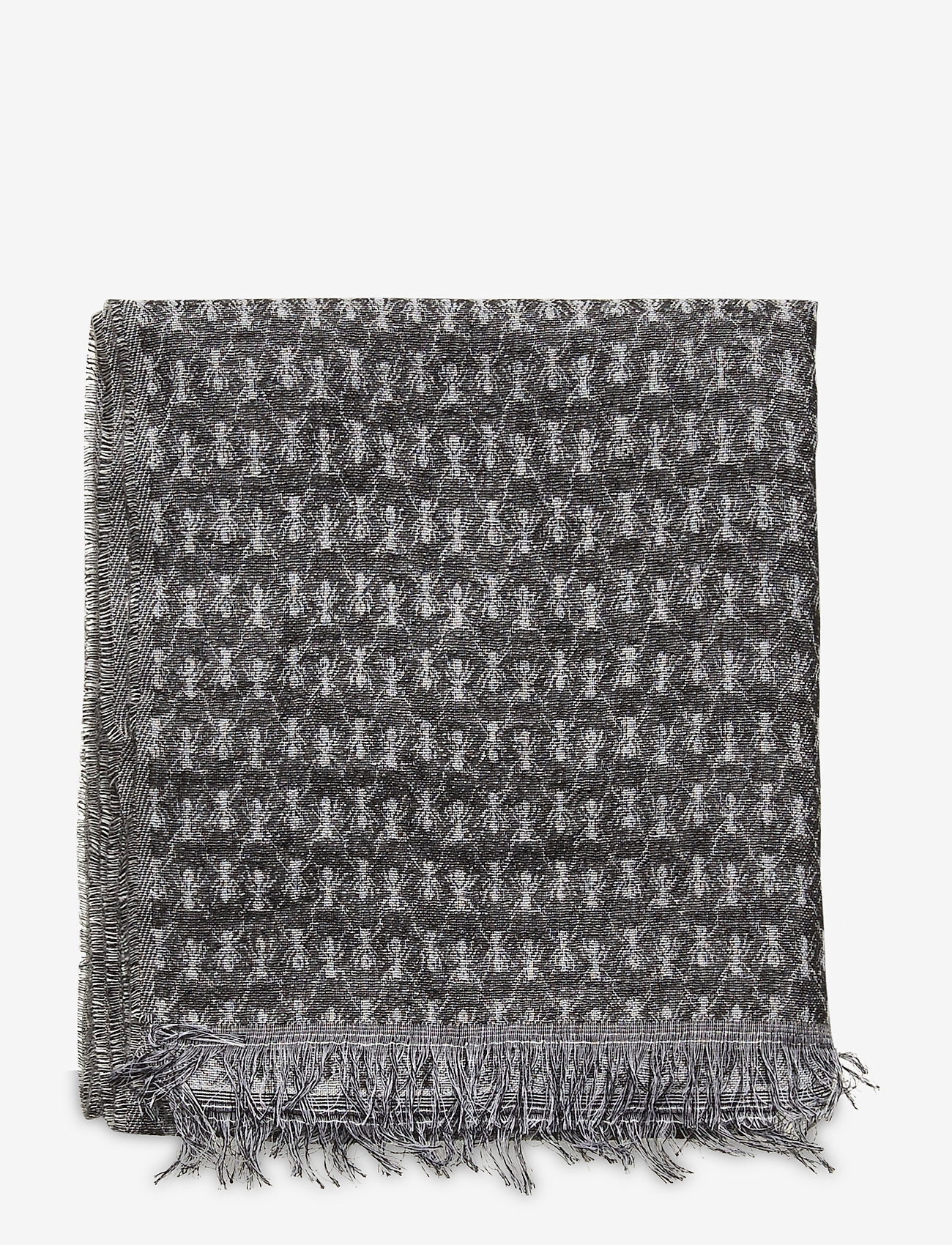 Amanda Christensen - Double Face Scarf - black - 1