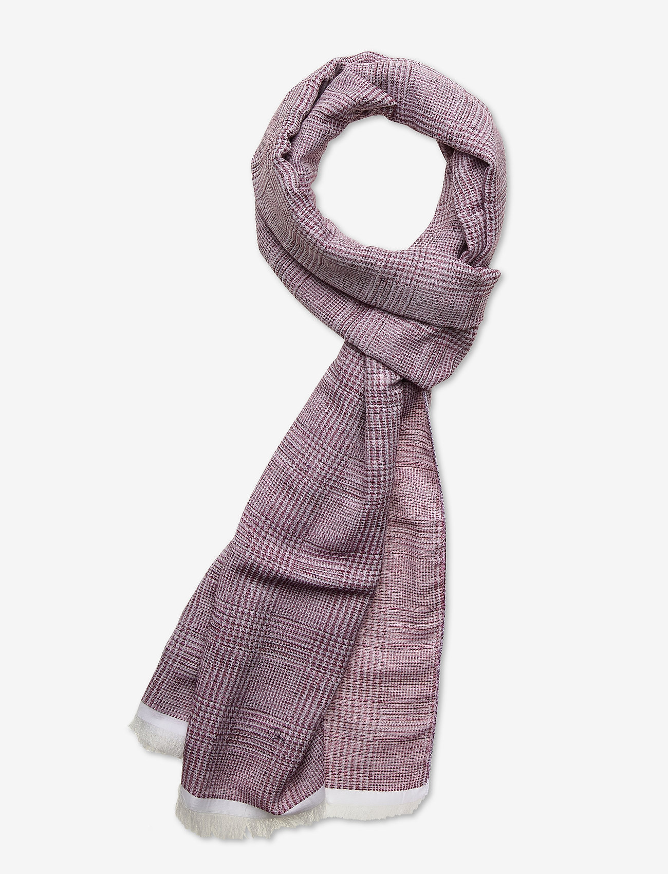 Single Scarf - WINE RED