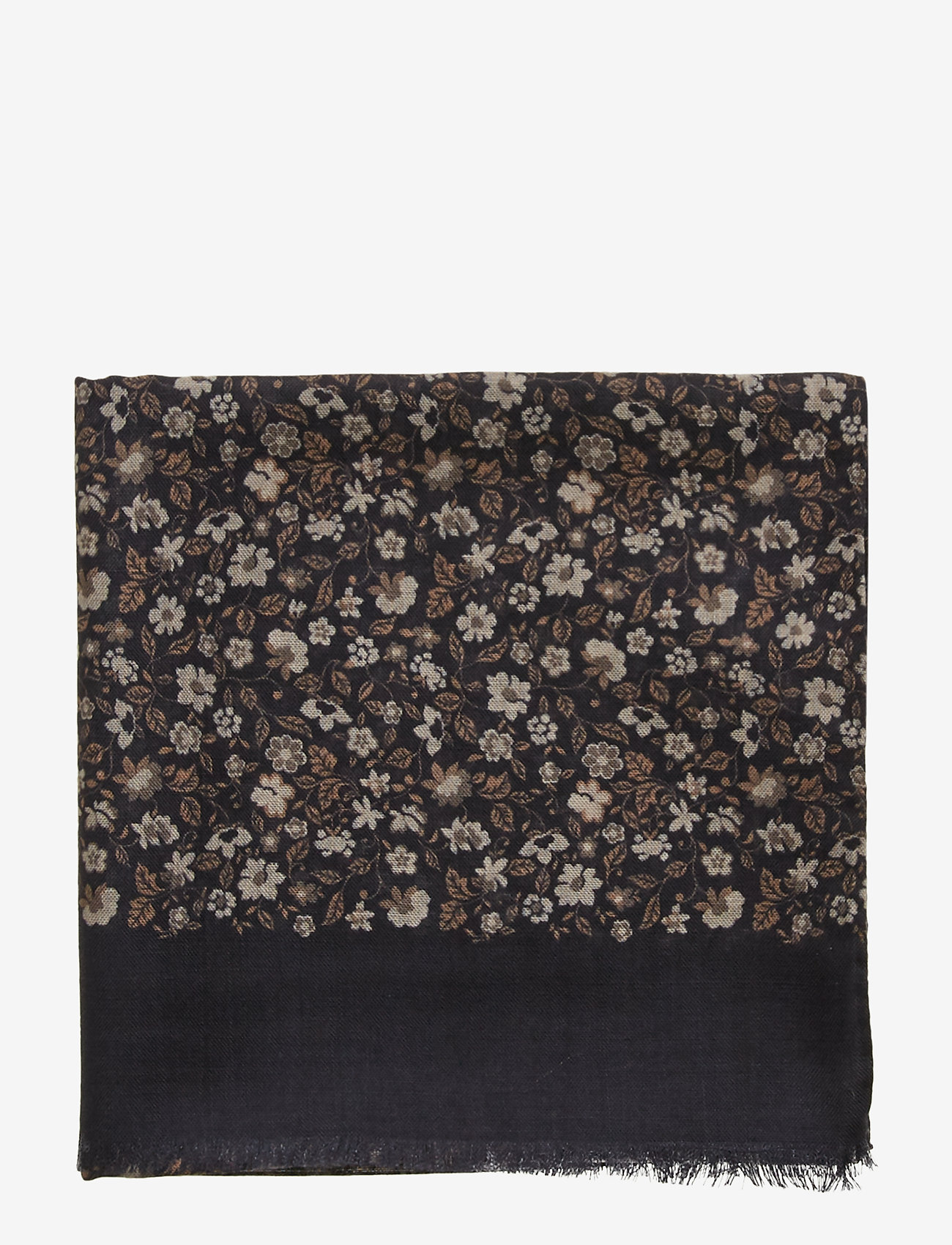 Amanda Christensen - Printed Single Scarf - navy - 2