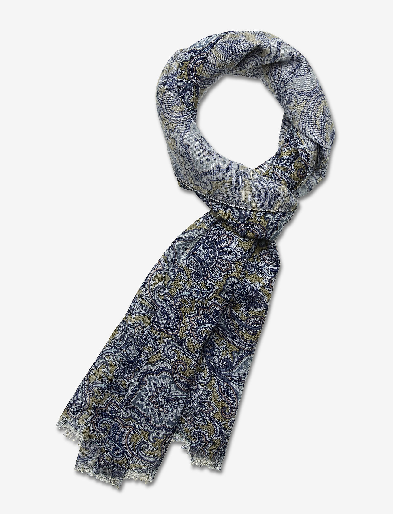 Single Scarf - OLIVE MELANGE