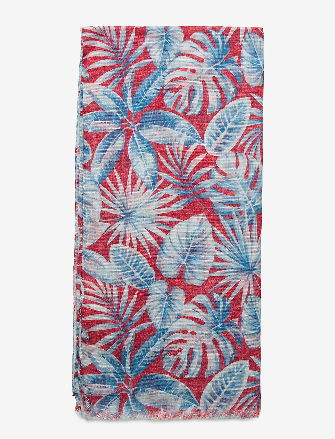 Amanda Christensen - Single Scarf - red melange - 1