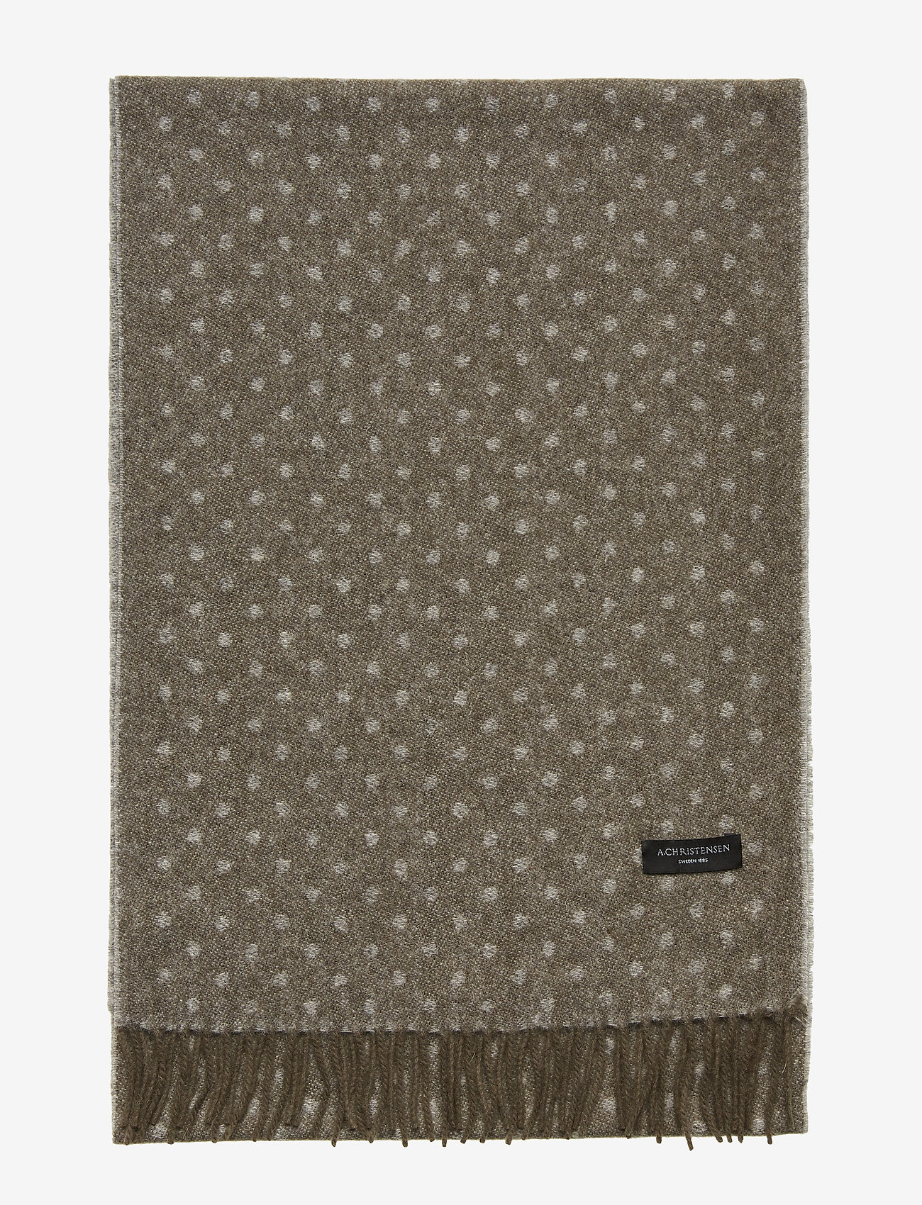 Amanda Christensen - Winterscarf - olive - 1