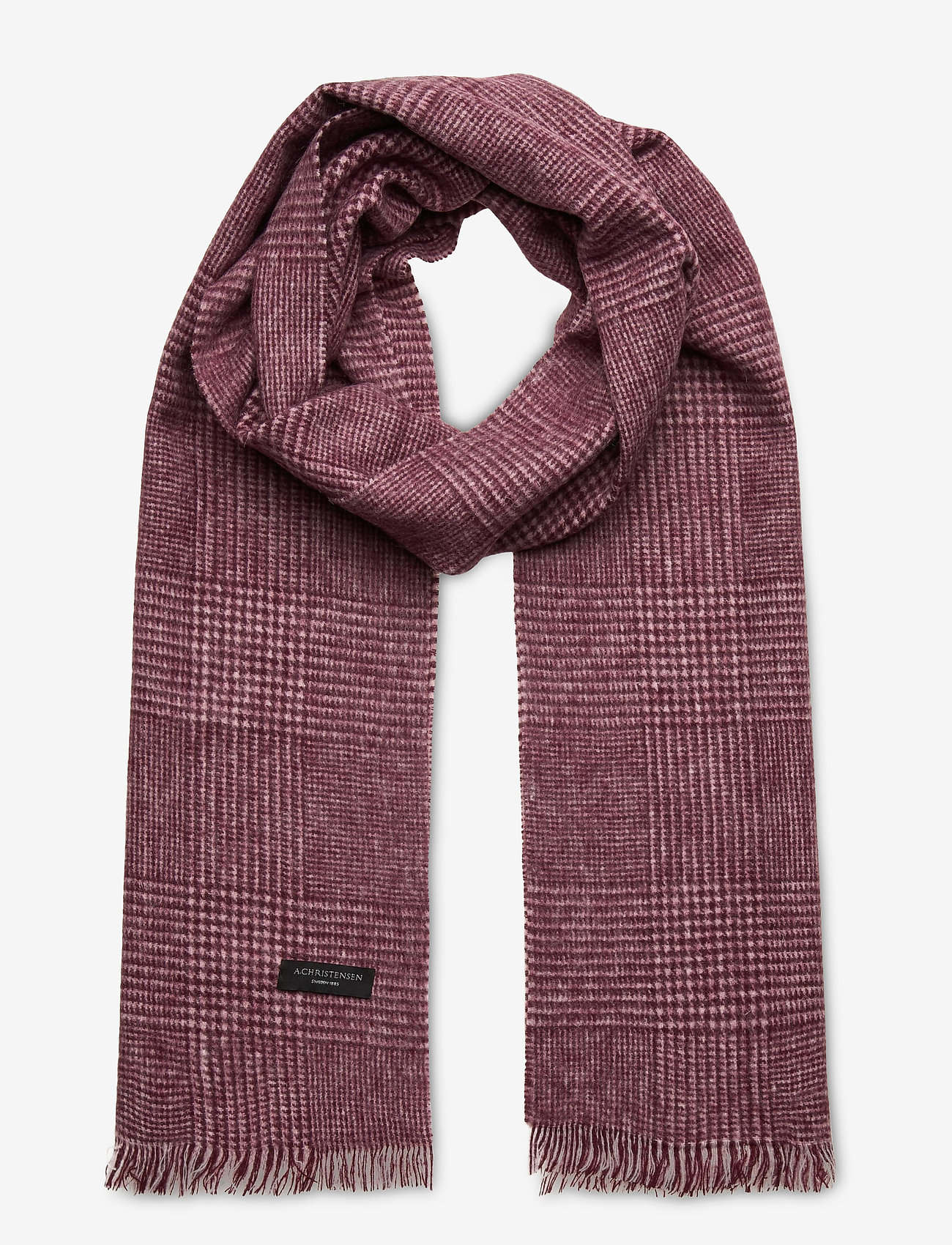 Scarf - WINE RED