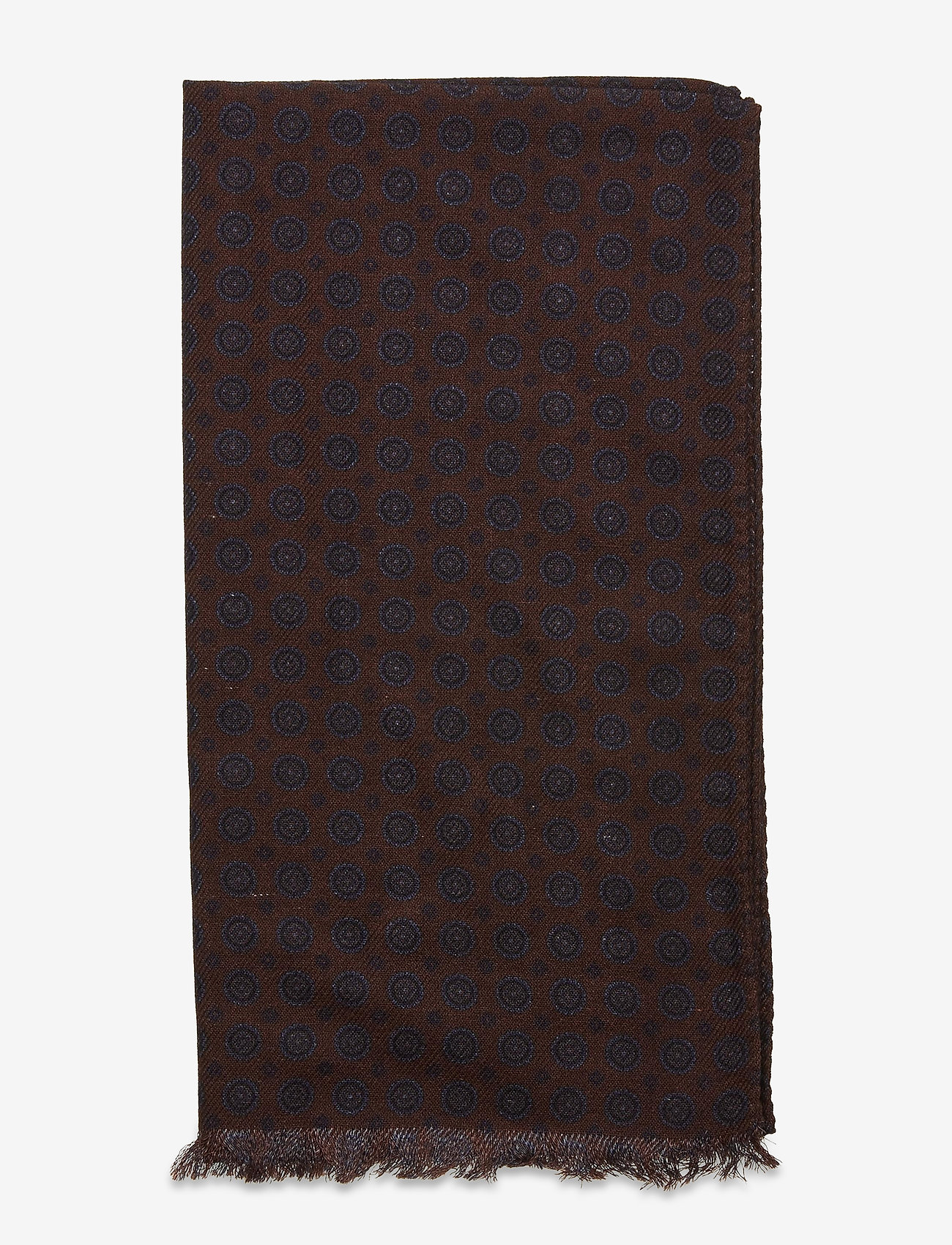 Amanda Christensen - Double Face Scarf - brown - 1