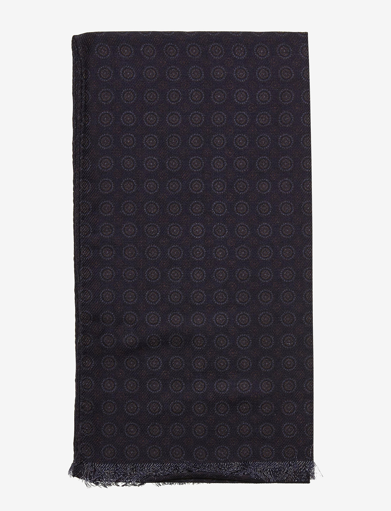 Amanda Christensen - Double Face Scarf - navy - 0
