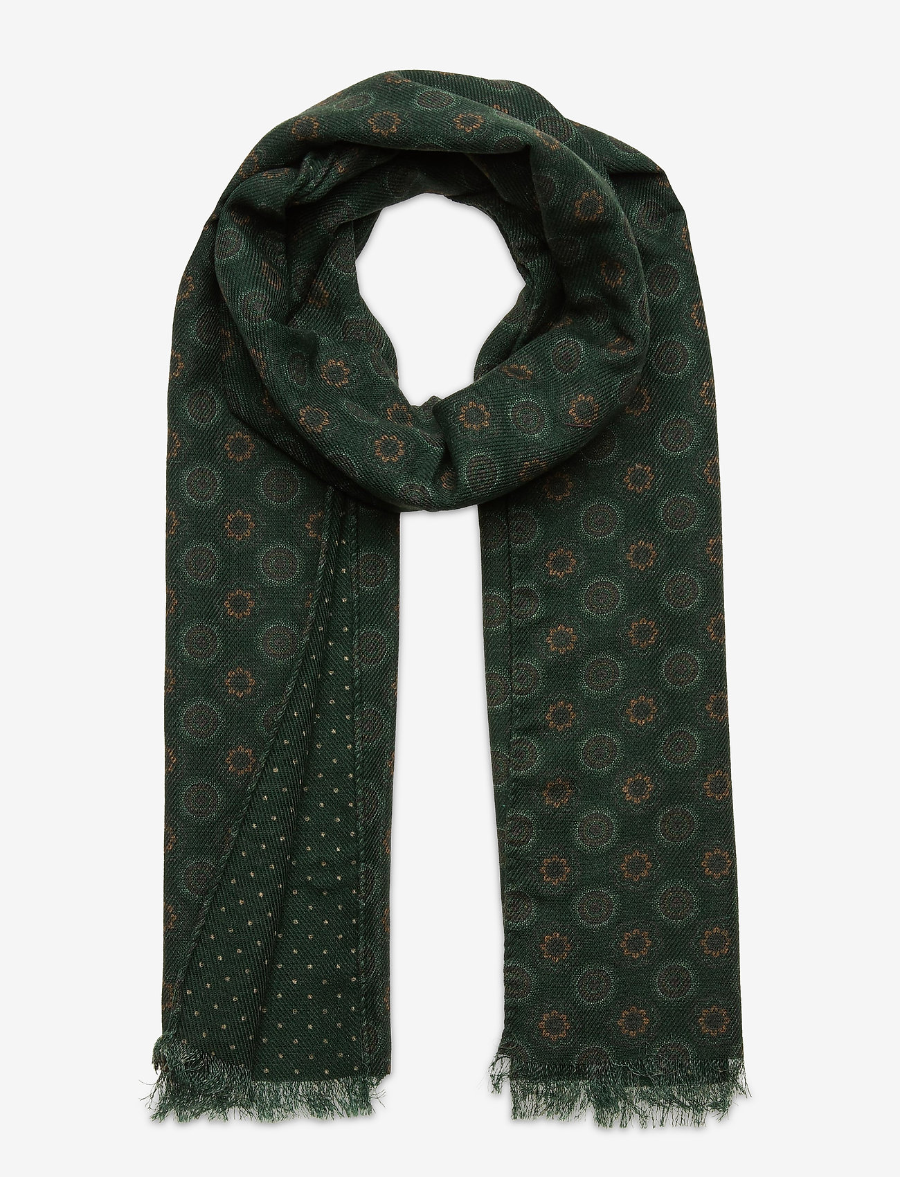 Double Face Scarf - GREEN