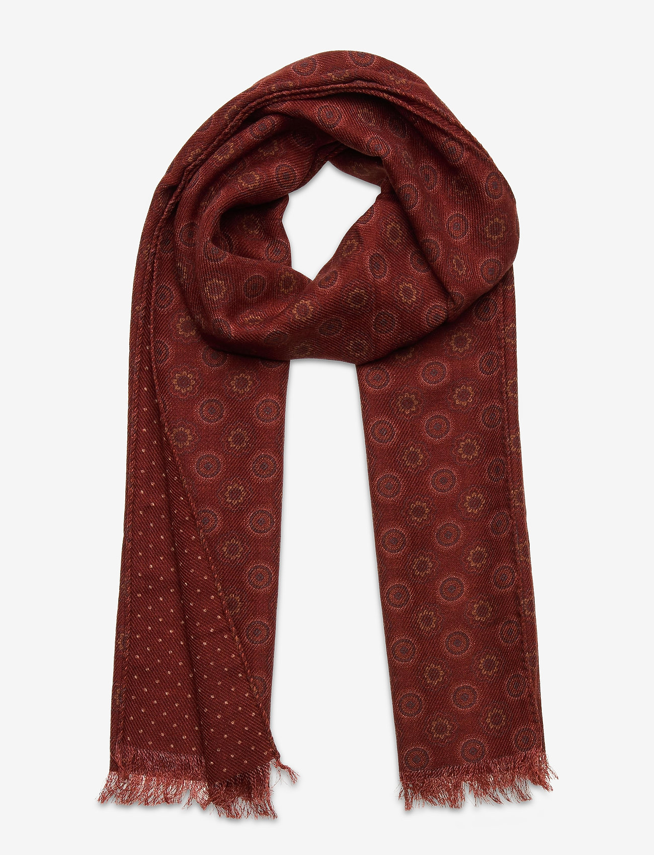 Double Face Scarf - ORANGE