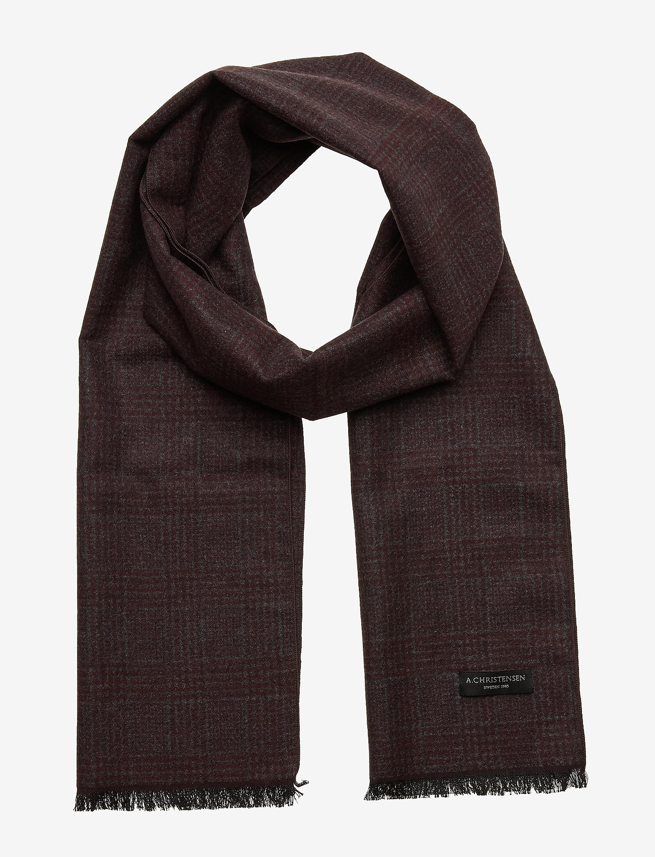 Scarf - WINE RED