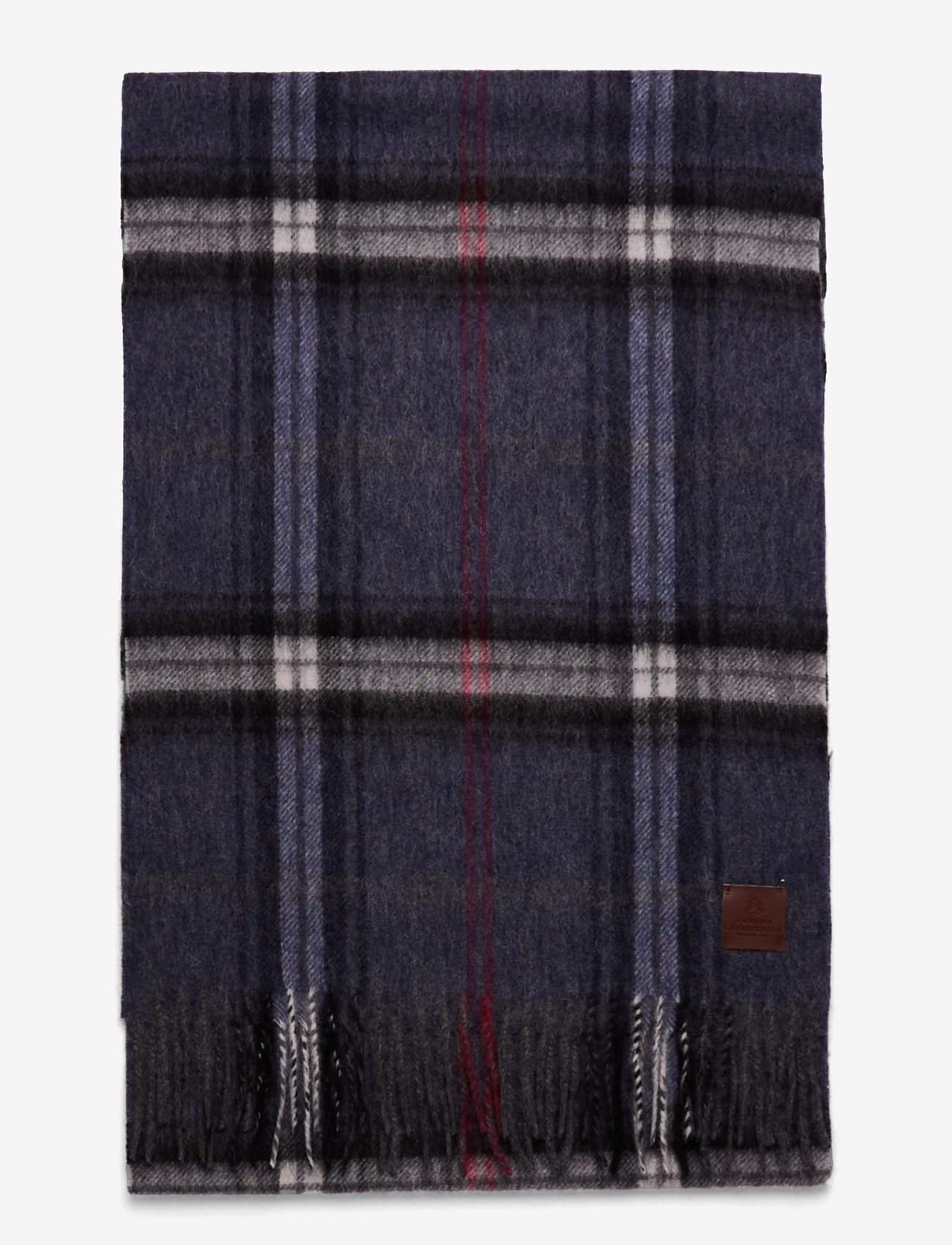 Amanda Christensen - Scarf - blue melange - 1