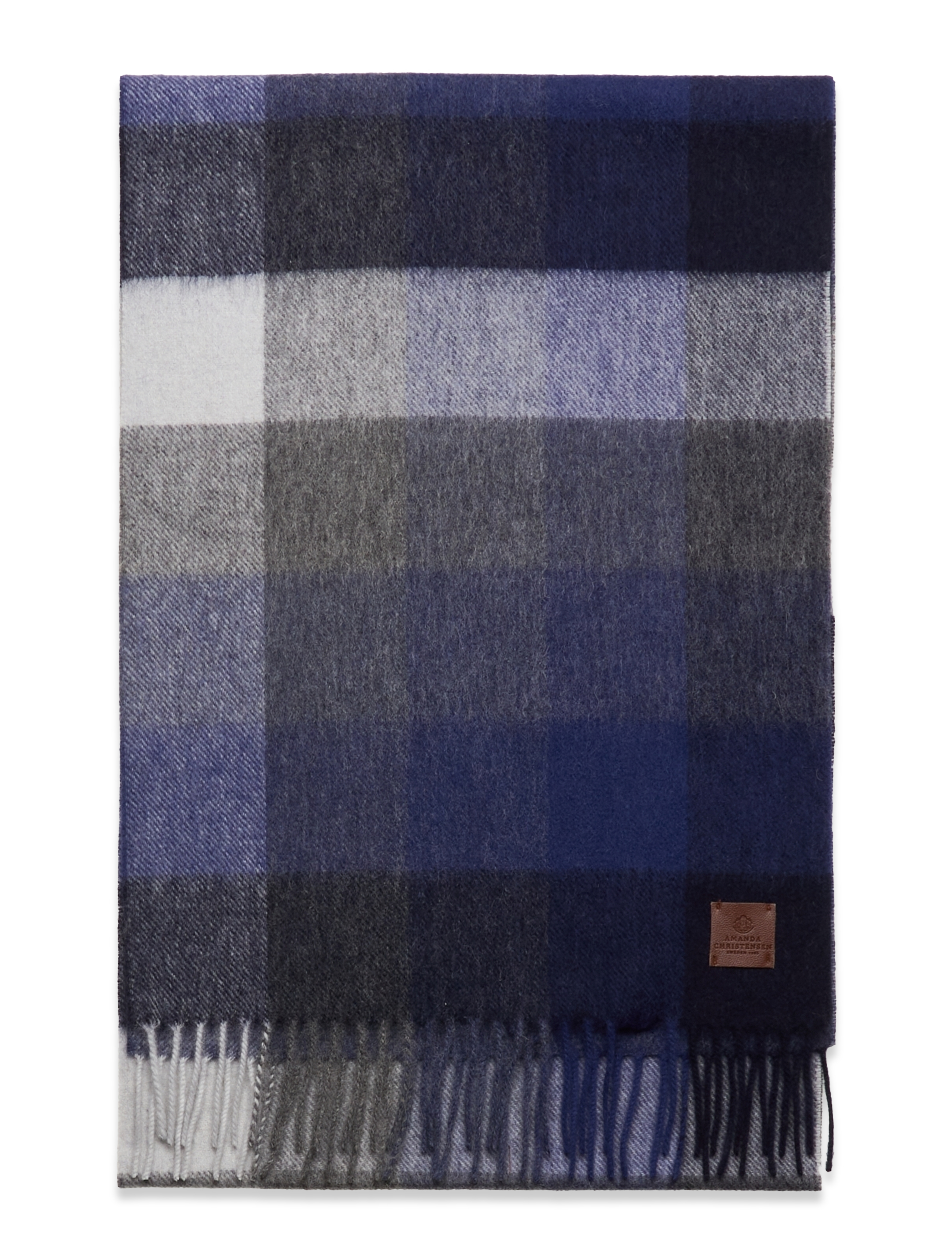 Amanda Christensen - Scarf - halsdukar - 409 navy - 1