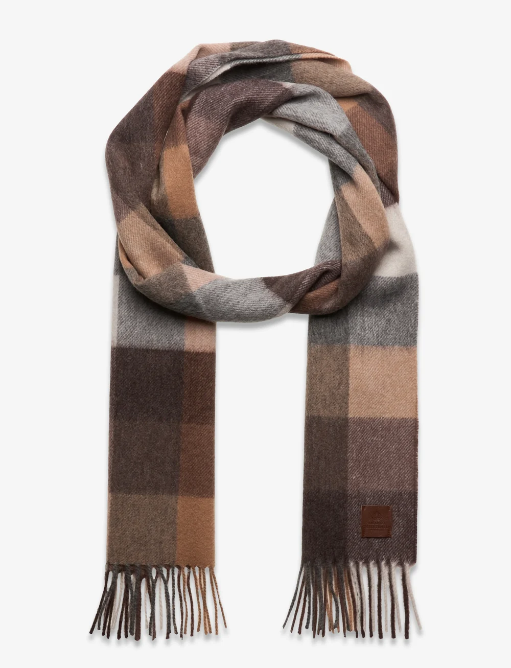 Amanda Christensen - Scarf - winter scarves - 800 brown - 0