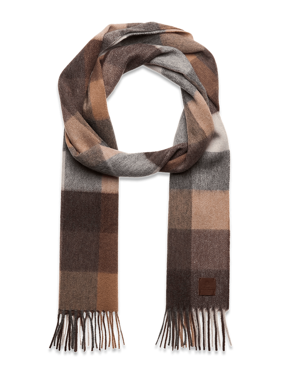 Amanda Christensen - Scarf - halsdukar - 800 brown - 0